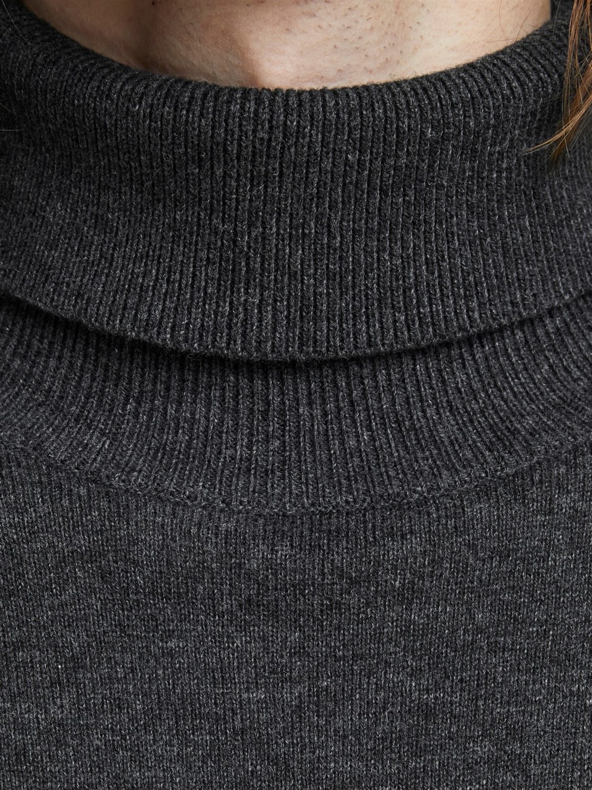 12157417Jack & Jones Jjeemil Knit Roll Neck Noos Erkek Kazak