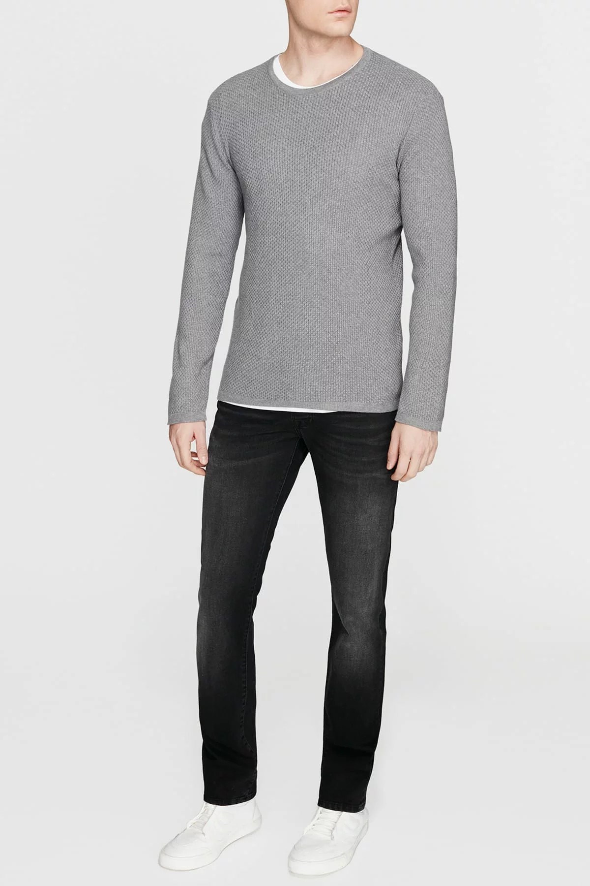 070561-28386MAVİ SWEATER grey melange
