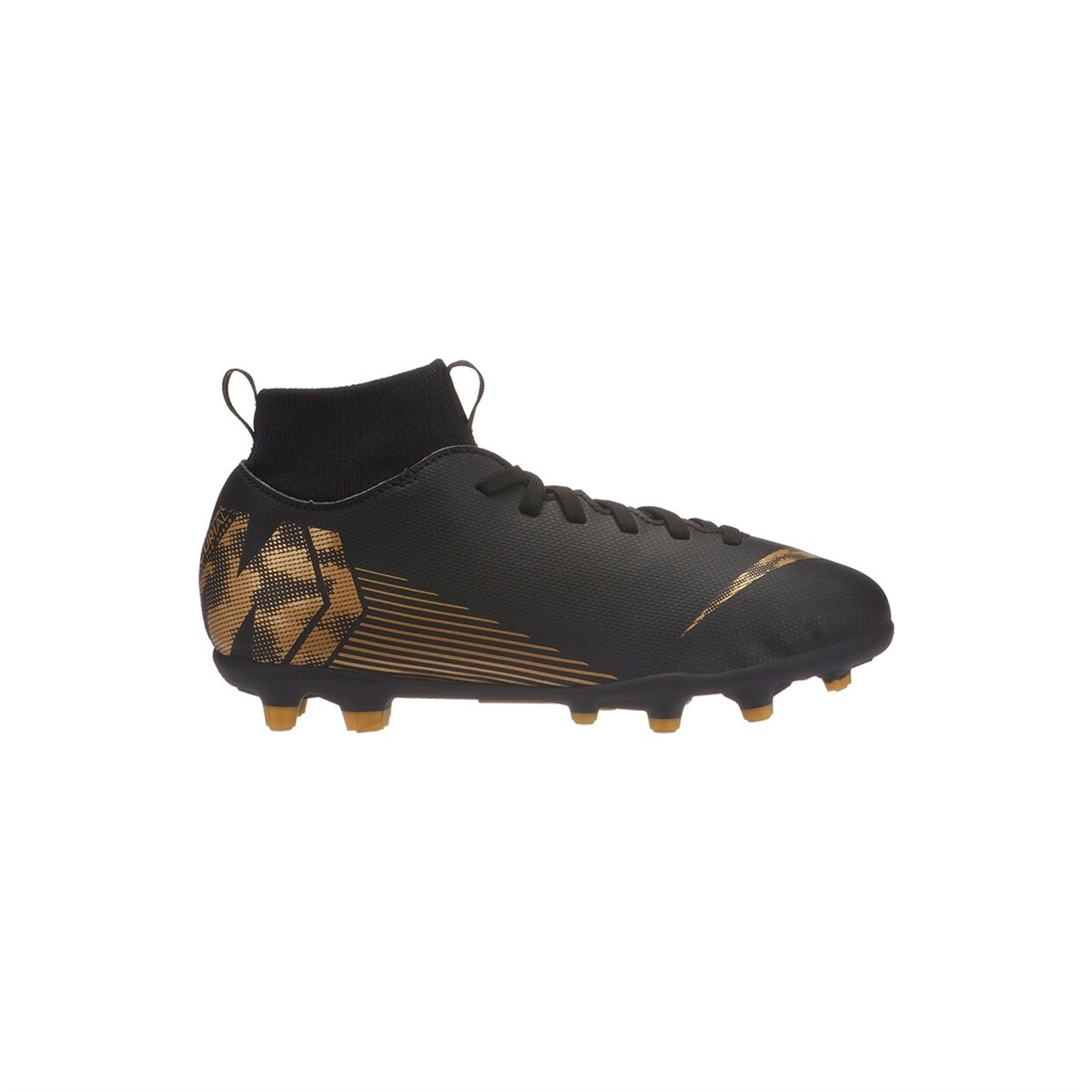 AH7339-077NEBIMV3NEBIMV3|AH7339-077|BLACKNİKE JR SUPERFLY 6 CLUB FG/MG UNISEX ÇOCUK KRAMPON AYAKKABI-Black Denim