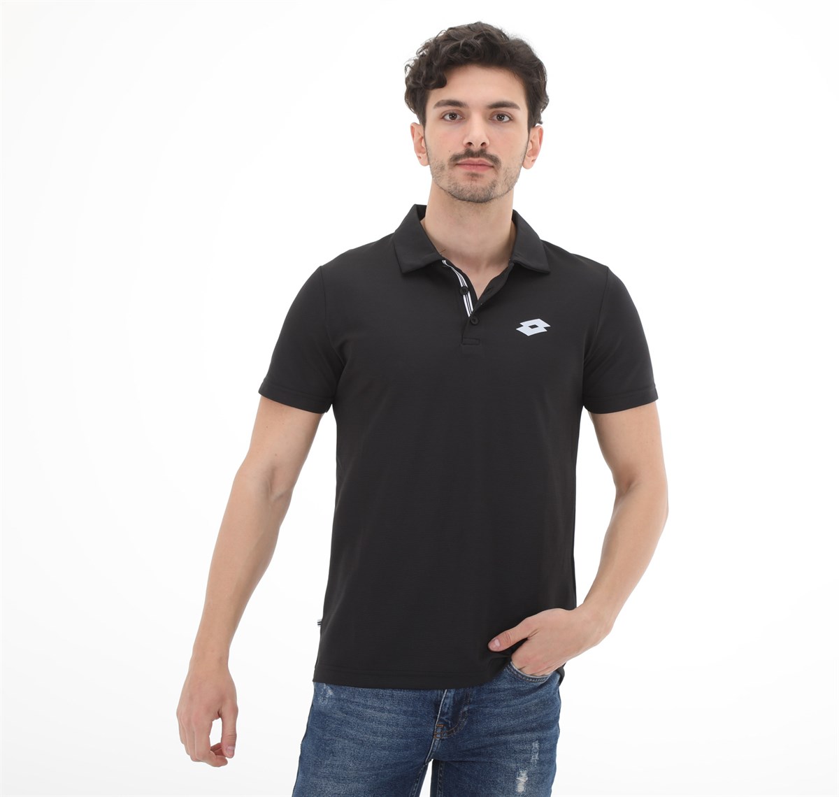 R8703Lotto Fran Polo Pl Erkek Tişört - R8703