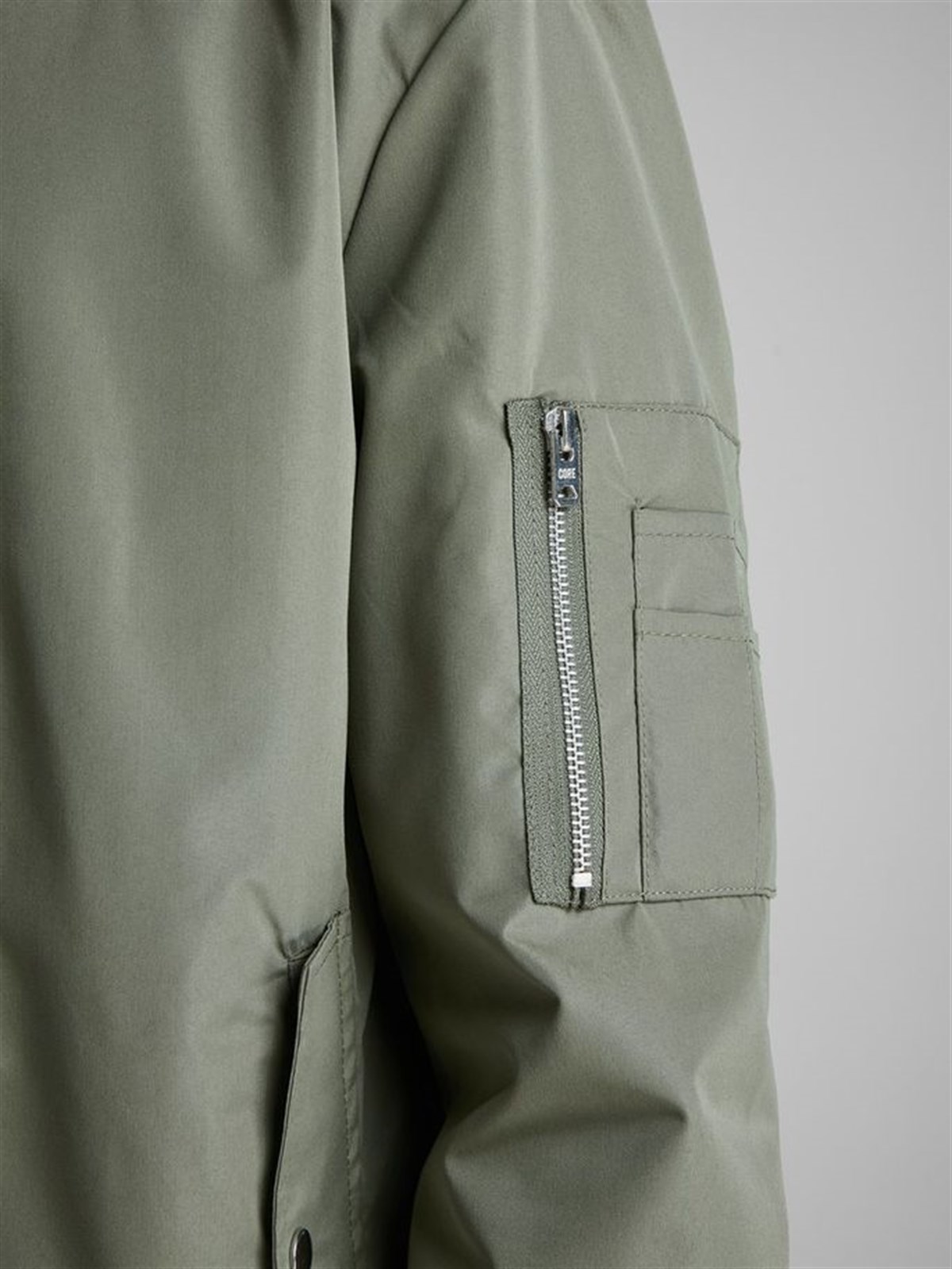 12147376NEBIMV3NEBIMV3|12147376|DustyJACK & JONES JJEDESERT BOMBER NOOS ERKEK MONT-Dusty Olive