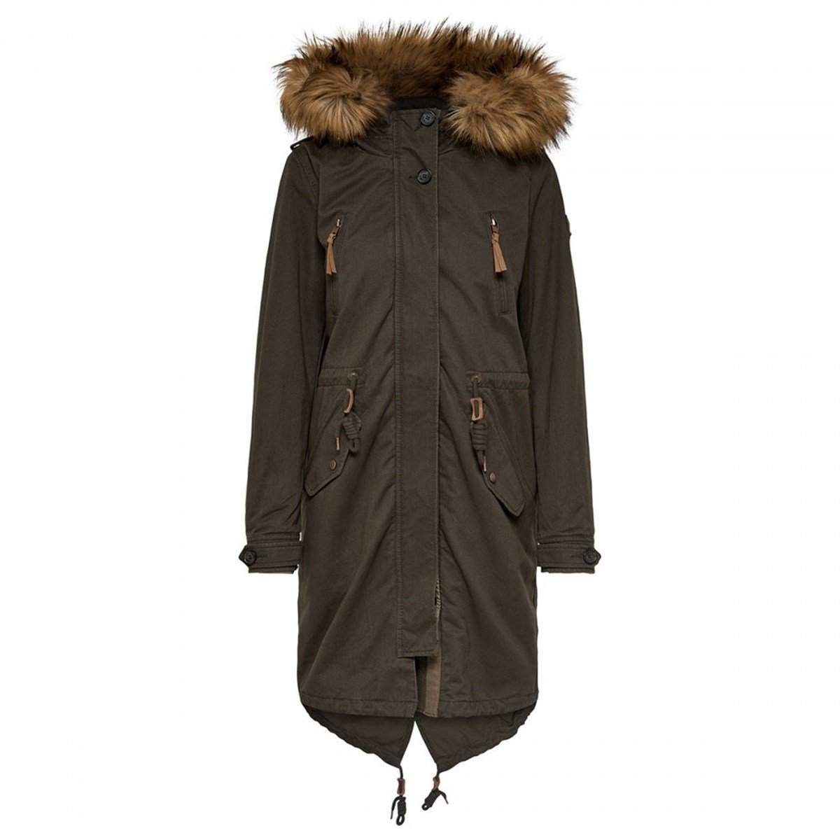 15139305NEBIMV3NEBIMV3|15139305|PeatONLY onlEMMA FUNCTIONAL 2-1 PARKA OTW KADIN MONT-Peat