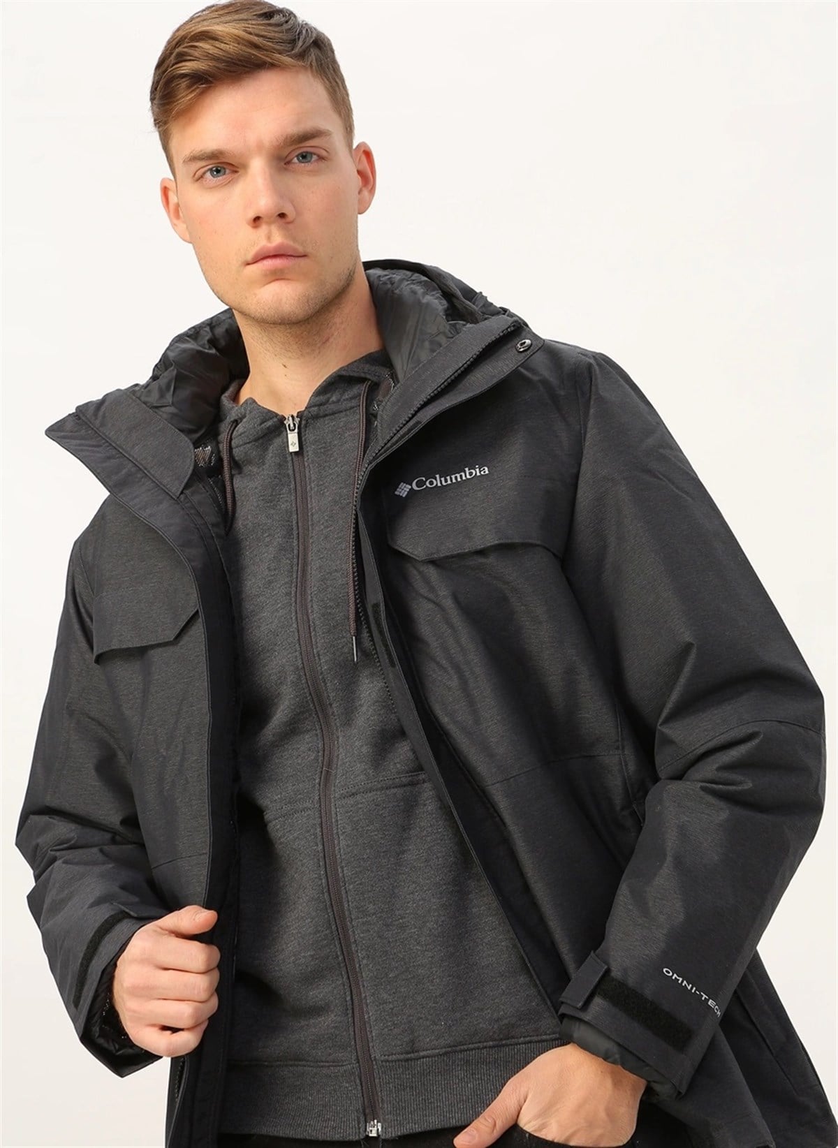 WM1489NEBIMV3NEBIMV3|WM1489|SiyahCOLUMBIA CLOVERDALE INTERCHANGE JACKET ERKEK MONT - WM1489-Siyah