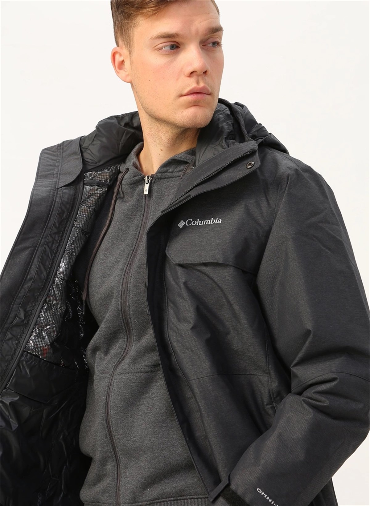 WM1489NEBIMV3NEBIMV3|WM1489|SiyahCOLUMBIA CLOVERDALE INTERCHANGE JACKET ERKEK MONT - WM1489-Siyah