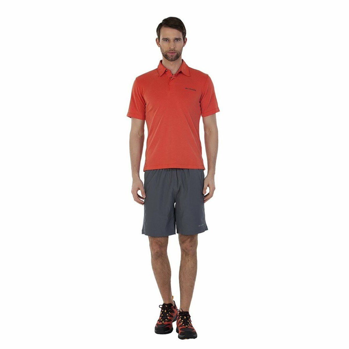 EM6527NEBIMV3NEBIMV3|EM6527|R002COLUMBIA SUN RIDGE POLO SİYAH ERKEK T-SHIRT-KIRMIZI