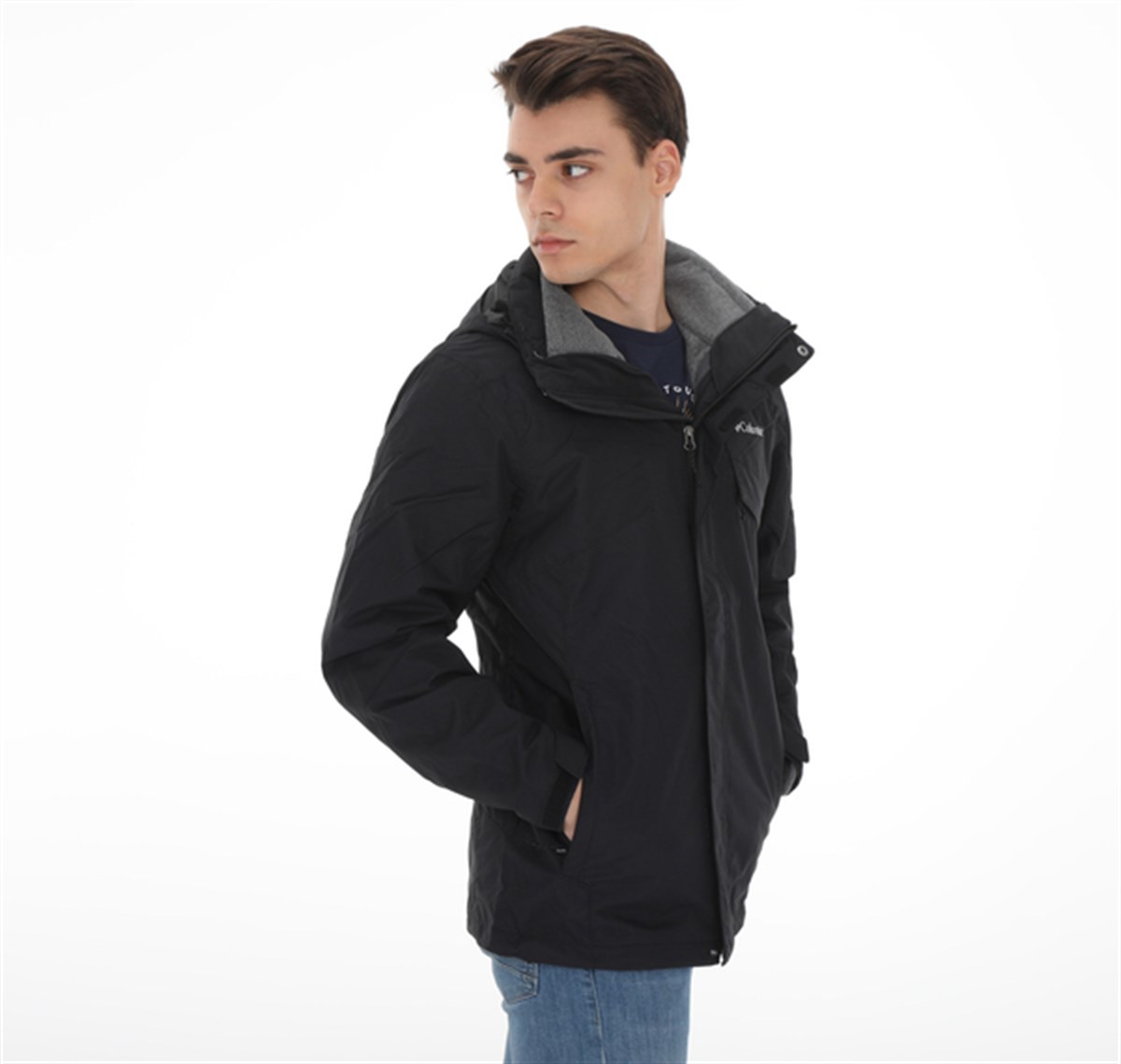 WO1273NEBIMV3NEBIMV3|WO1273|SiyahCOLUMBIA WO1273 BUGABOO™ II FLEECE INTERCHANGE JACKET ERKEK MONT-SİYAH