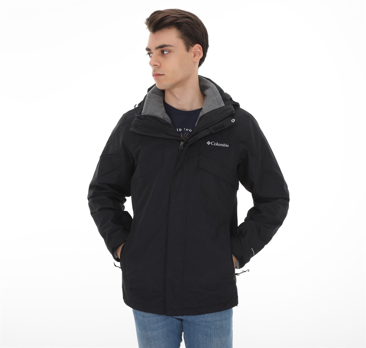 WO1273NEBIMV3NEBIMV3|WO1273|SiyahCOLUMBIA WO1273 BUGABOO™ II FLEECE INTERCHANGE JACKET ERKEK MONT-SİYAH