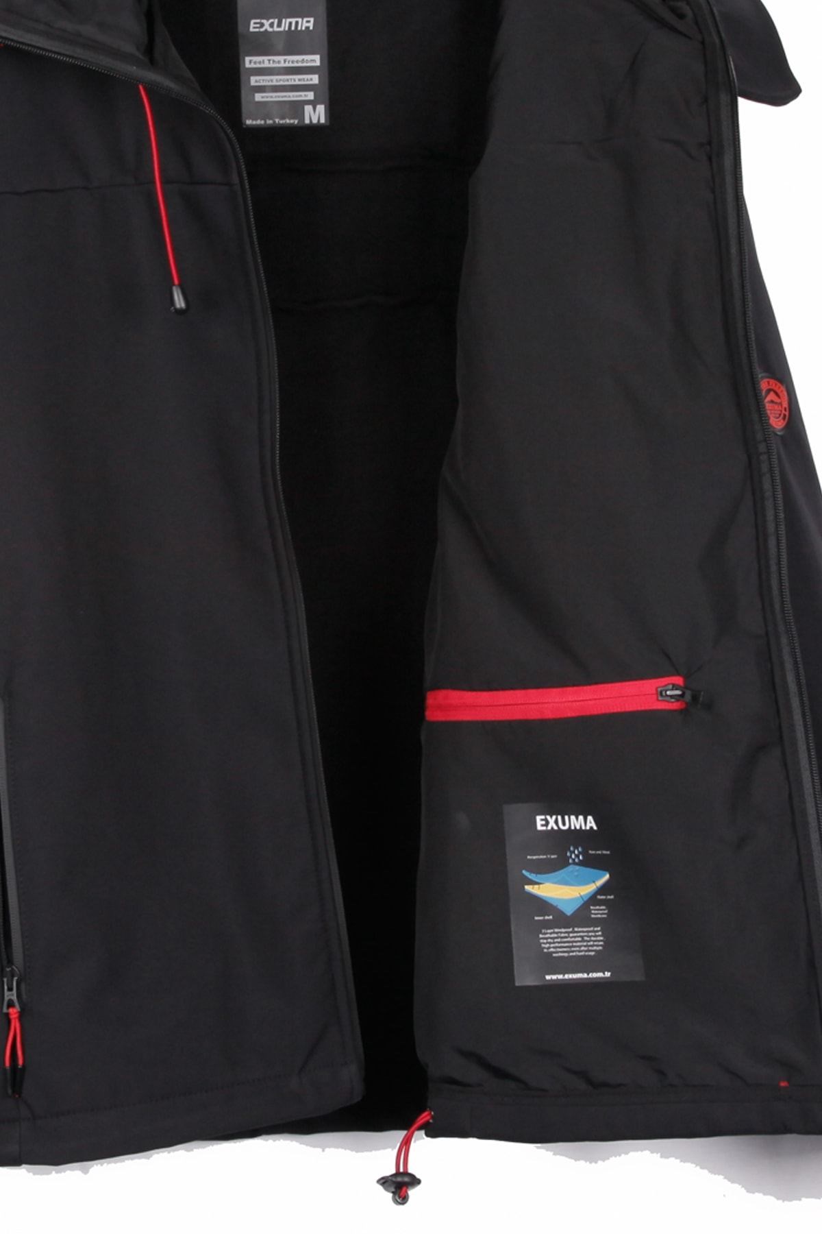 281100EXUMA SSHELL JACKET M-BLACK