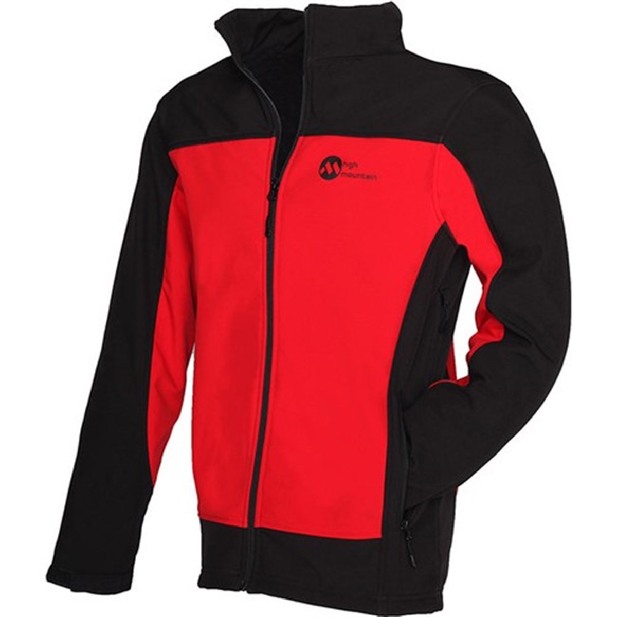 18K.U.GYM.HGM.002NEBIMV3NEBIMV3|18K.U.GYM.HGM.002|R022HİGH MOUNTAİN K2 SOFTSHELL MONT-SİYAH-KIRMIZI