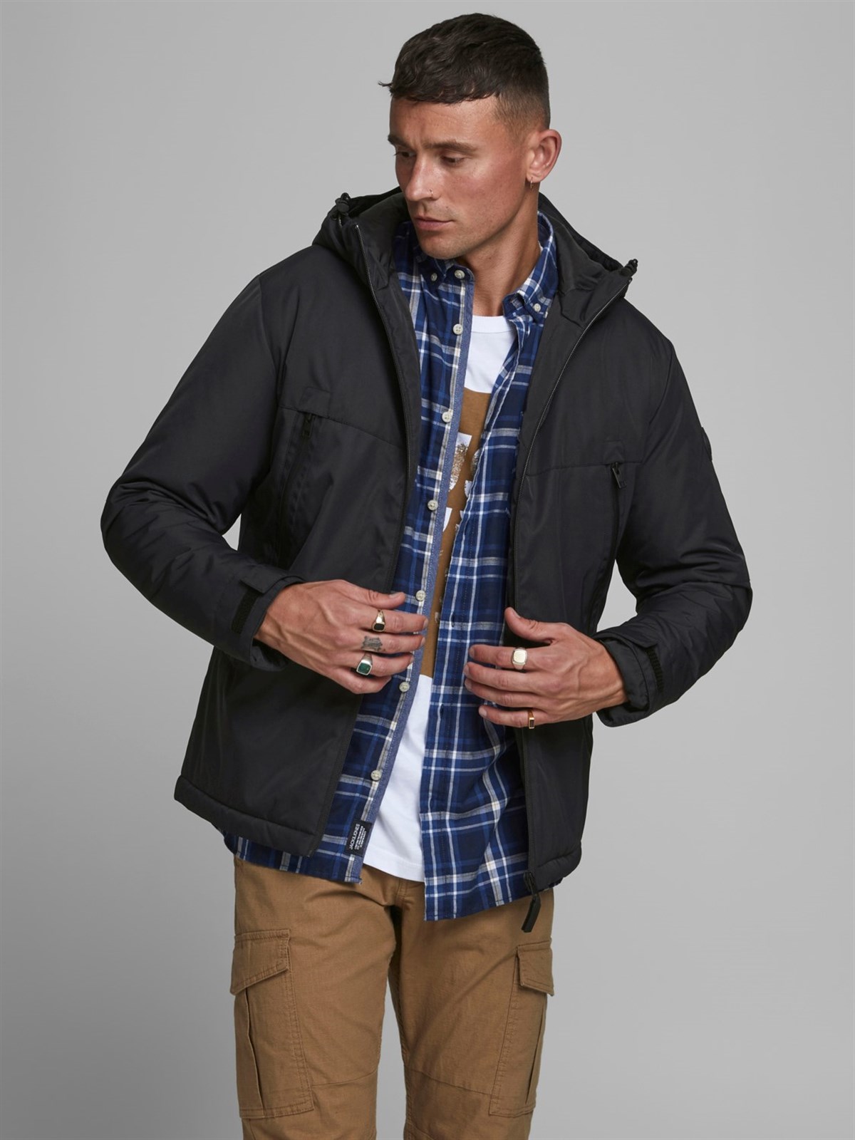 12175547Jack & Jones Jcobeatle Erkek Mont 12175547