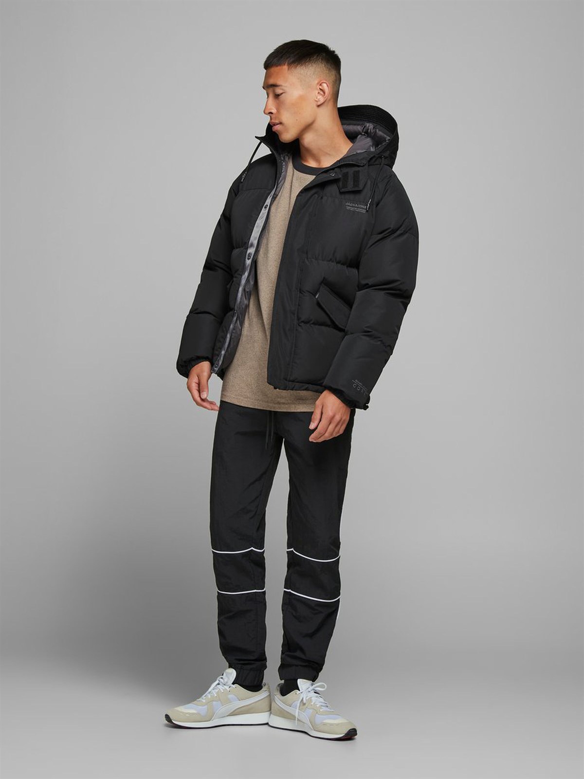 12178729Jack & Jones Jcotrant Puffer Erkek Mont 12178729
