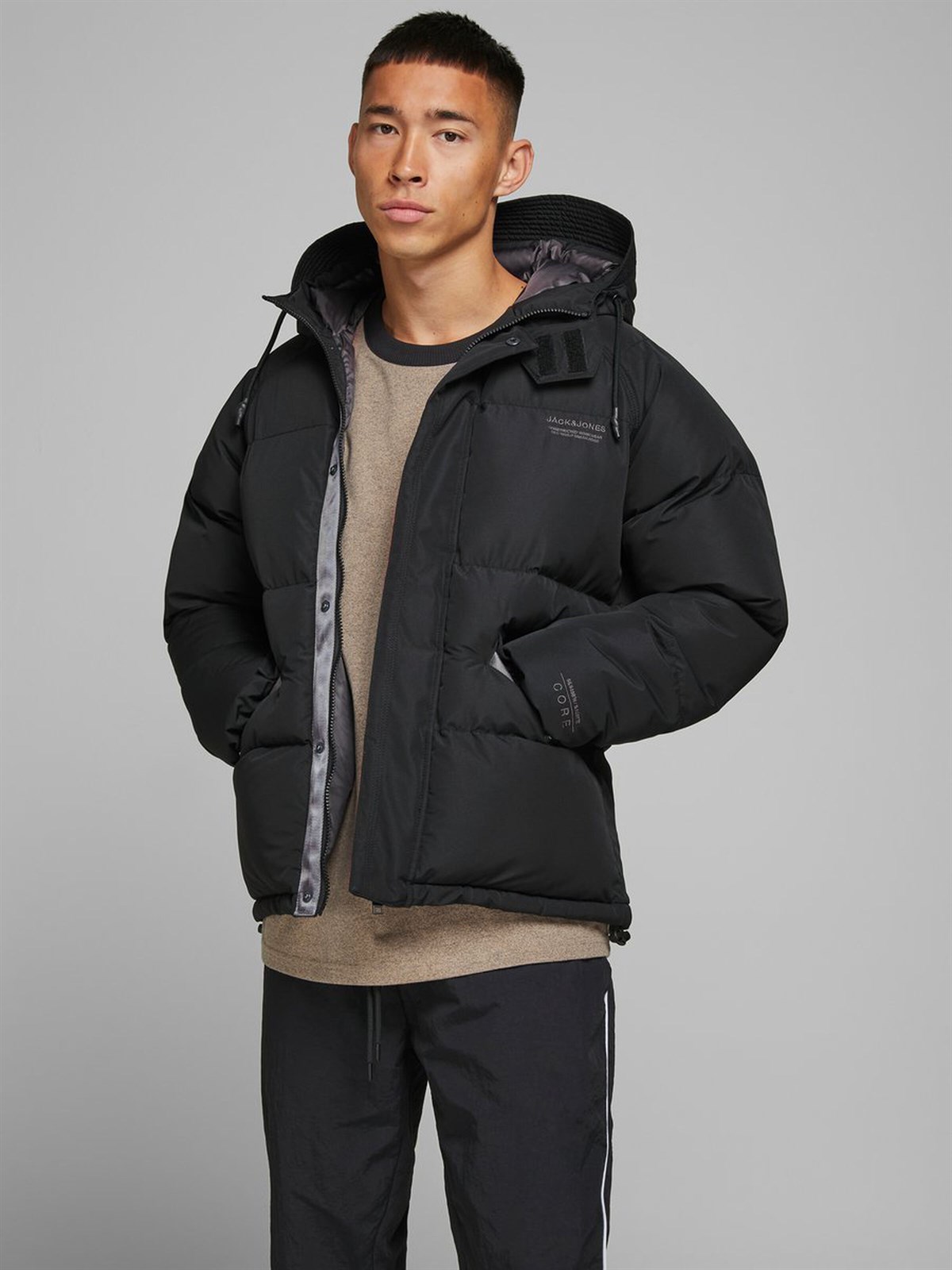 12178729Jack & Jones Jcotrant Puffer Erkek Mont 12178729