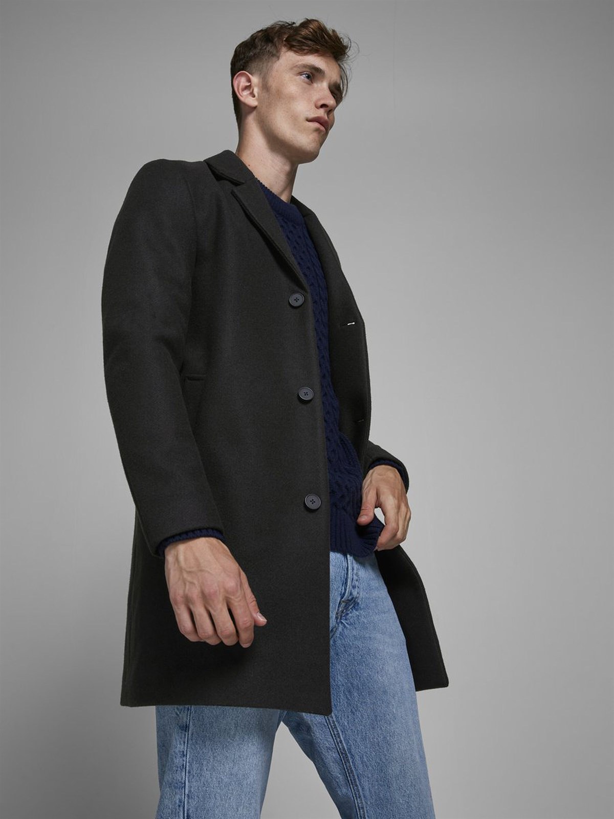 12173728Jack & Jones Jjliam Coat Erkek Mont 12173728
