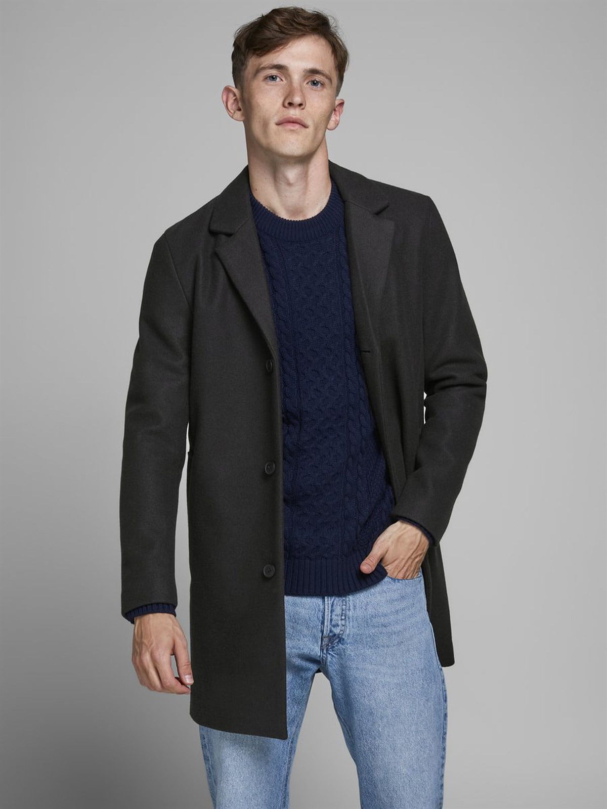 12173728Jack & Jones Jjliam Coat Erkek Mont 12173728
