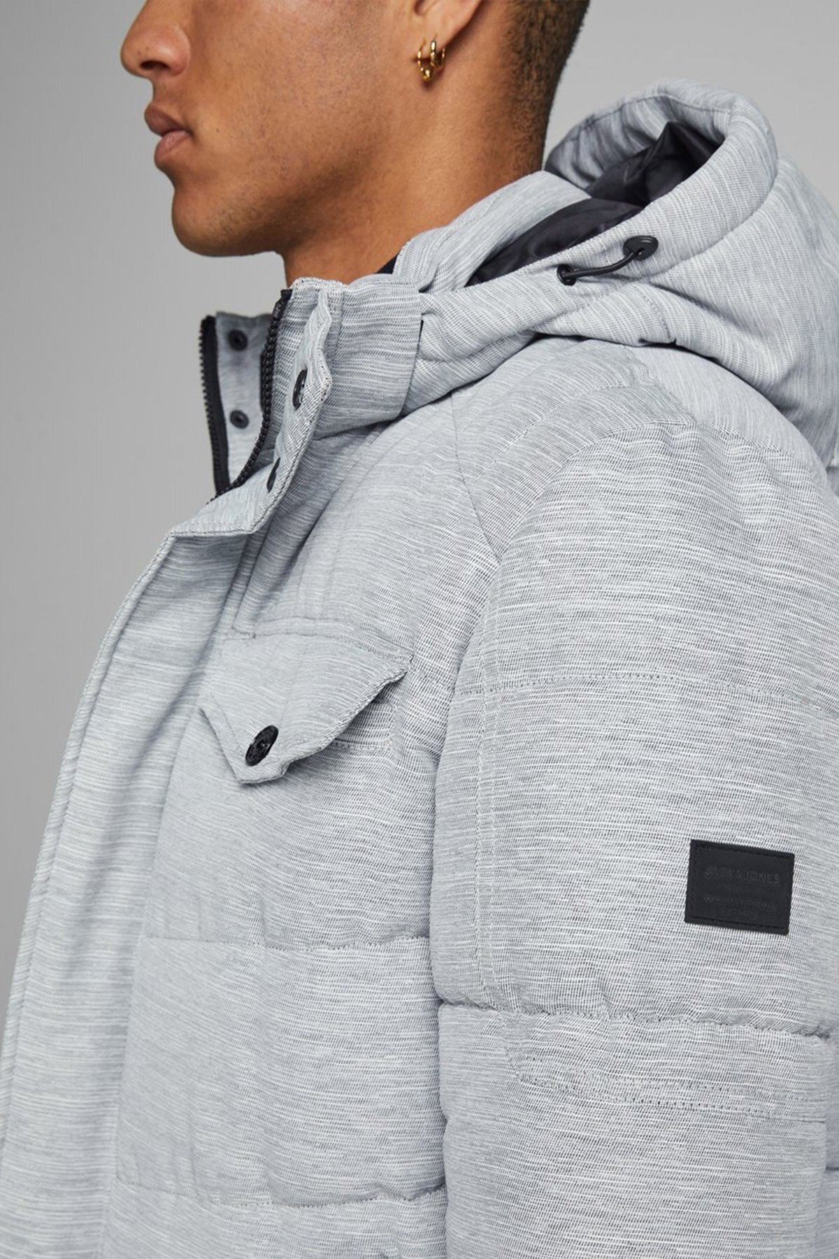 12173872Jack & Jones Jjregan Puffer Erkek Mont 12173872