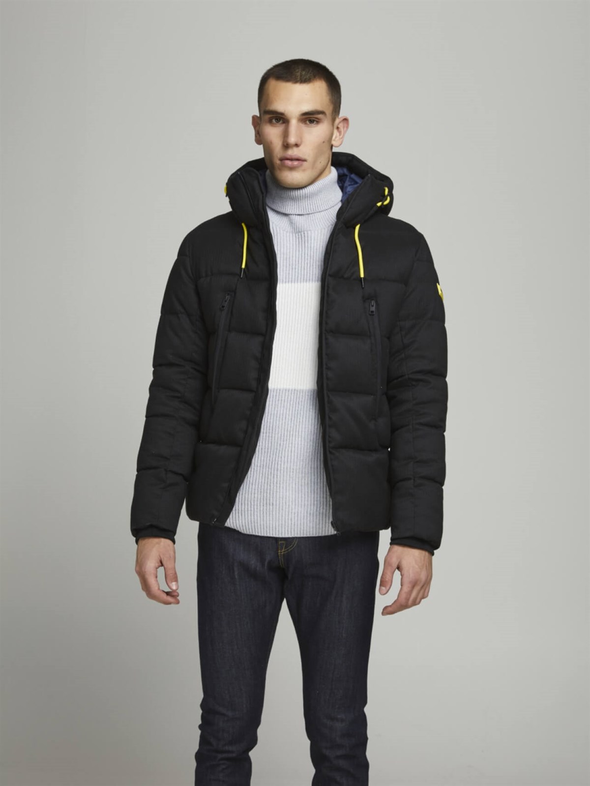 12157682Jack&Jones Jcofred Puffer Erkek Mont 12157682