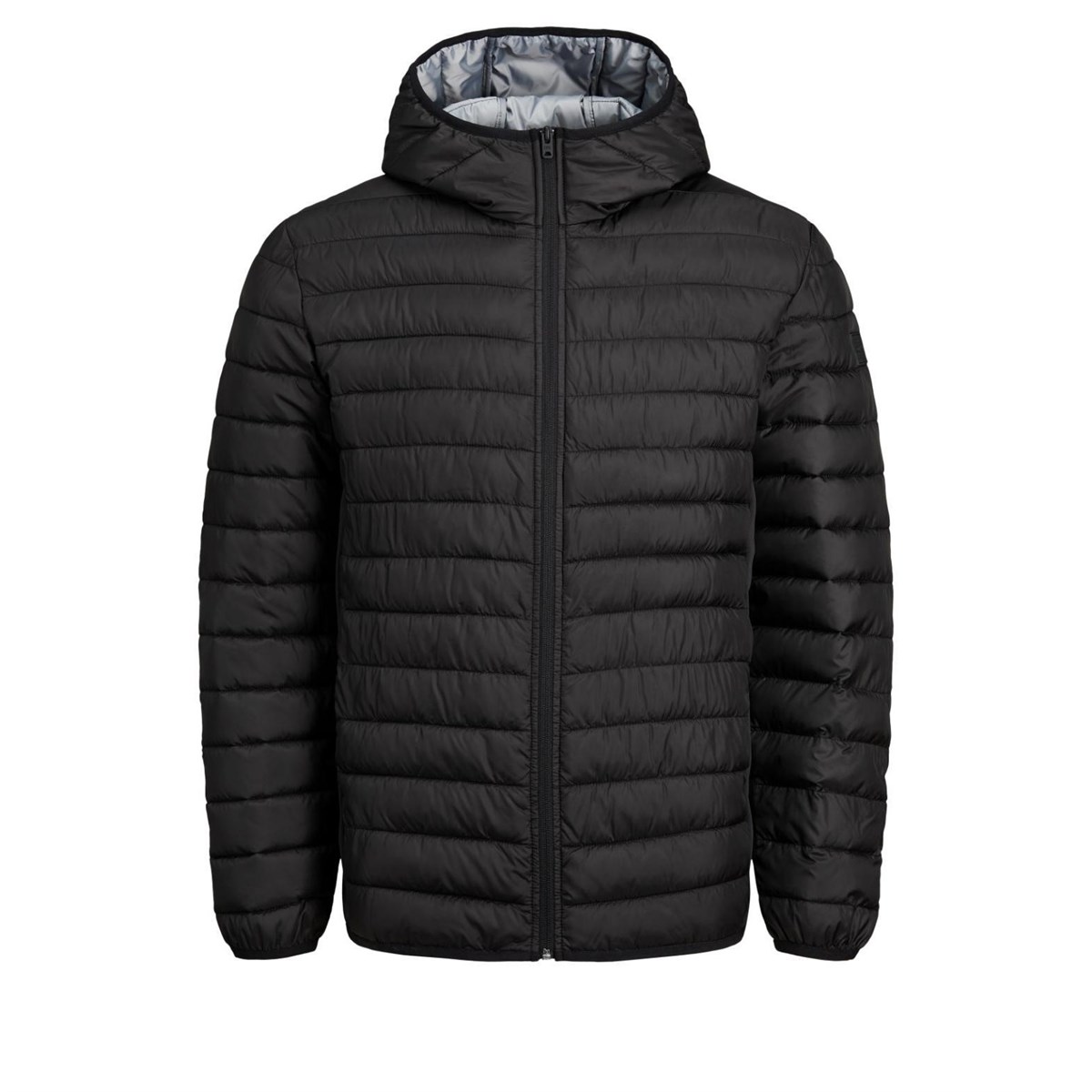 12137833NEBIMV3NEBIMV3|12137833|BlackJACK & JONES JCOBOOM TWIST PUFFER HOOD ERKEK MONT-Black Denim