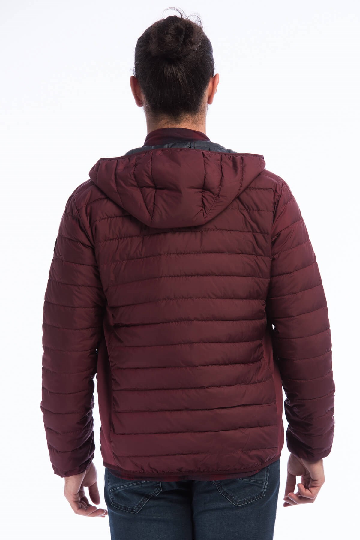 12137833NEBIMV3NEBIMV3|12137833|PortJACK & JONES JCOBOOM TWIST PUFFER HOOD ERKEK MONT-Port Royale
