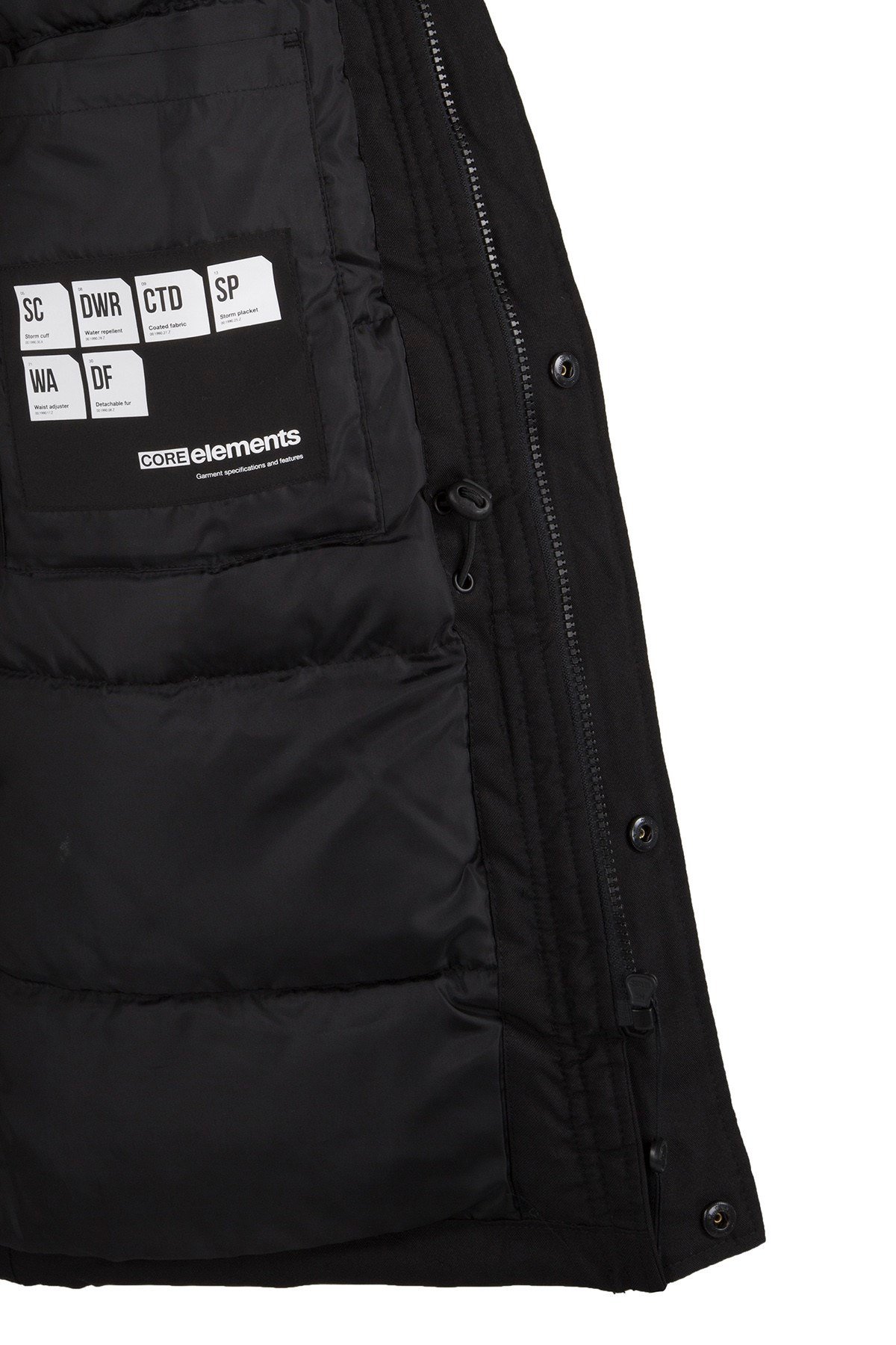 12138130NEBIMV3NEBIMV3|12138130|BlackJACK & JONES JCOEARTH PARKA ERKEK MONT-Black Denim