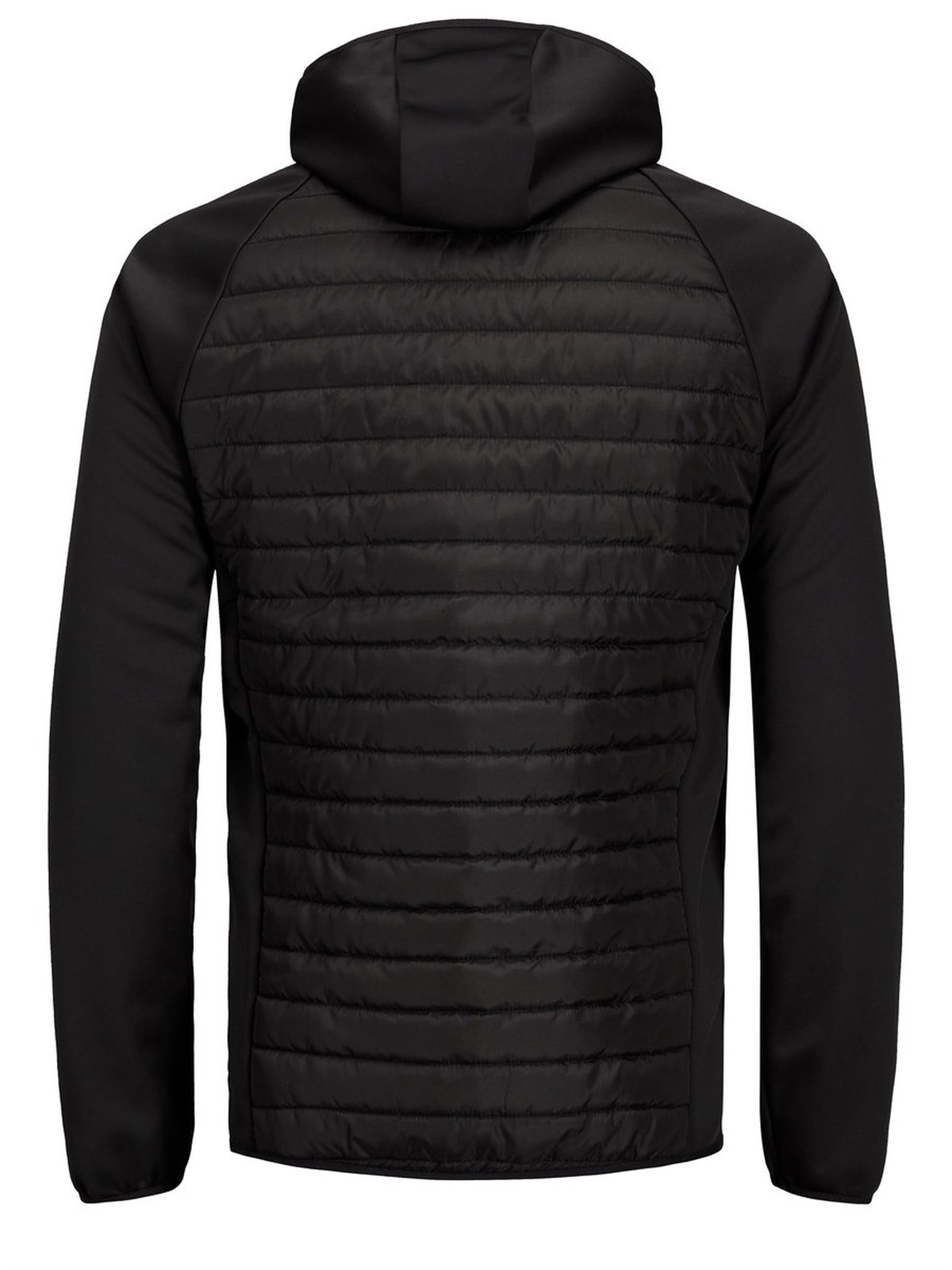 12110590NEBIMV3NEBIMV3|12110590|BlackJACK & JONES JCOMULTI QUILTED JACKET NOOS ERKEK MONT-Black Denim