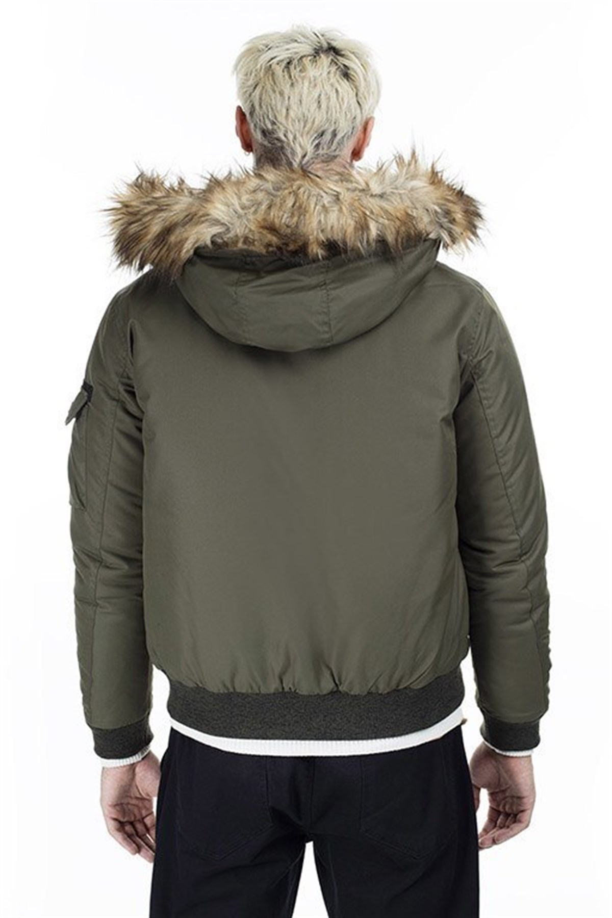 12156094NEBIMV3NEBIMV3|12156094|ForestJACK&JONES JCOGLOBE BOMBER ERKEK MONT-Forest Night