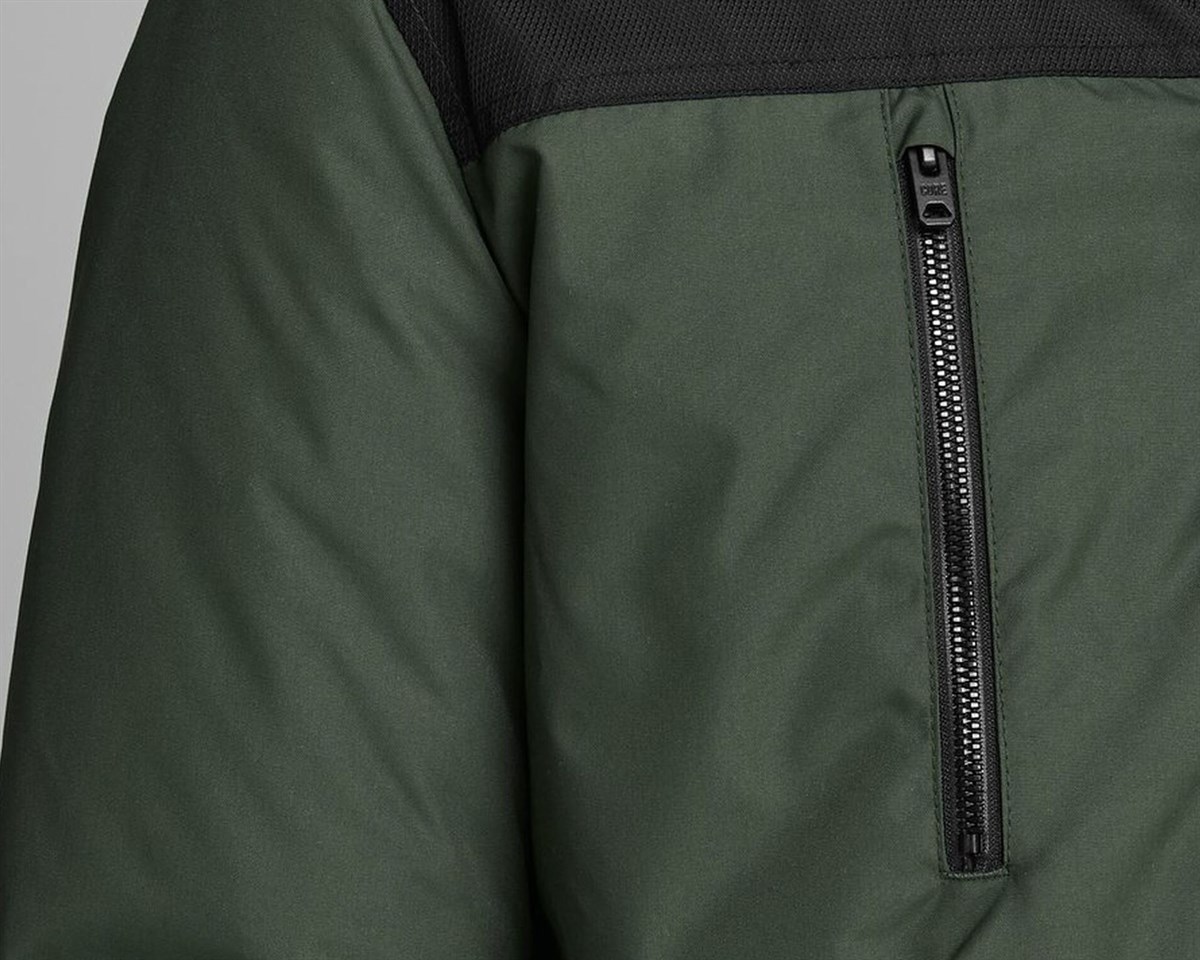 12156093NEBIMV3NEBIMV3|12156093|FNightJACK&JONES JCOGLOBE PARKA ERKEK MONT - 12156093-Forest Night