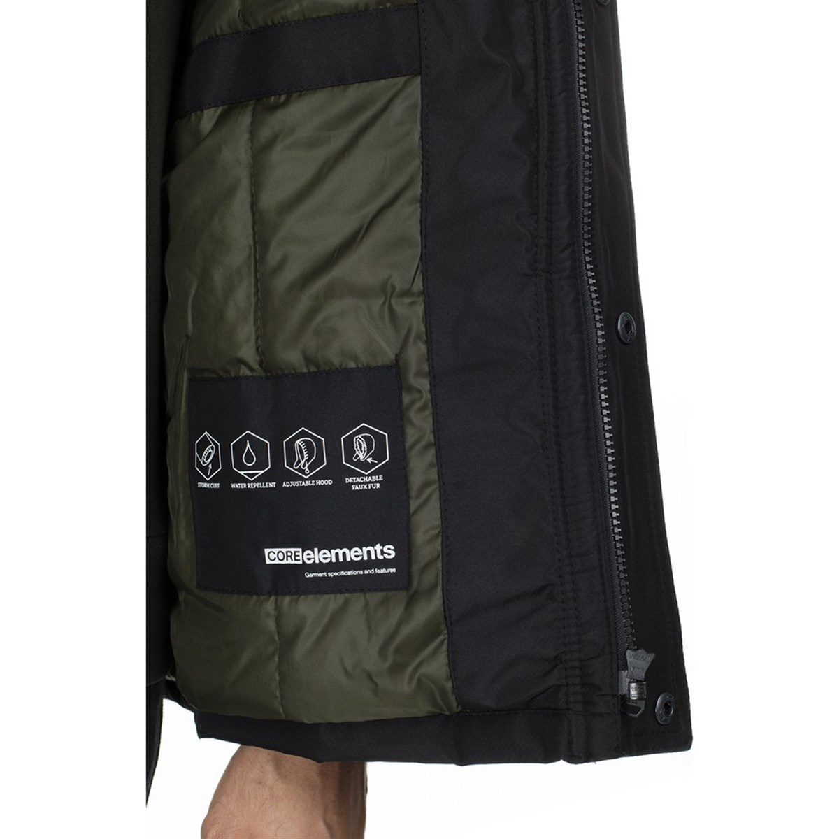 12164917NEBIMV3NEBIMV3|12164917|BlackJACK&JONES JCOHOLLOW PARKA ERKEK MONT-BLACK