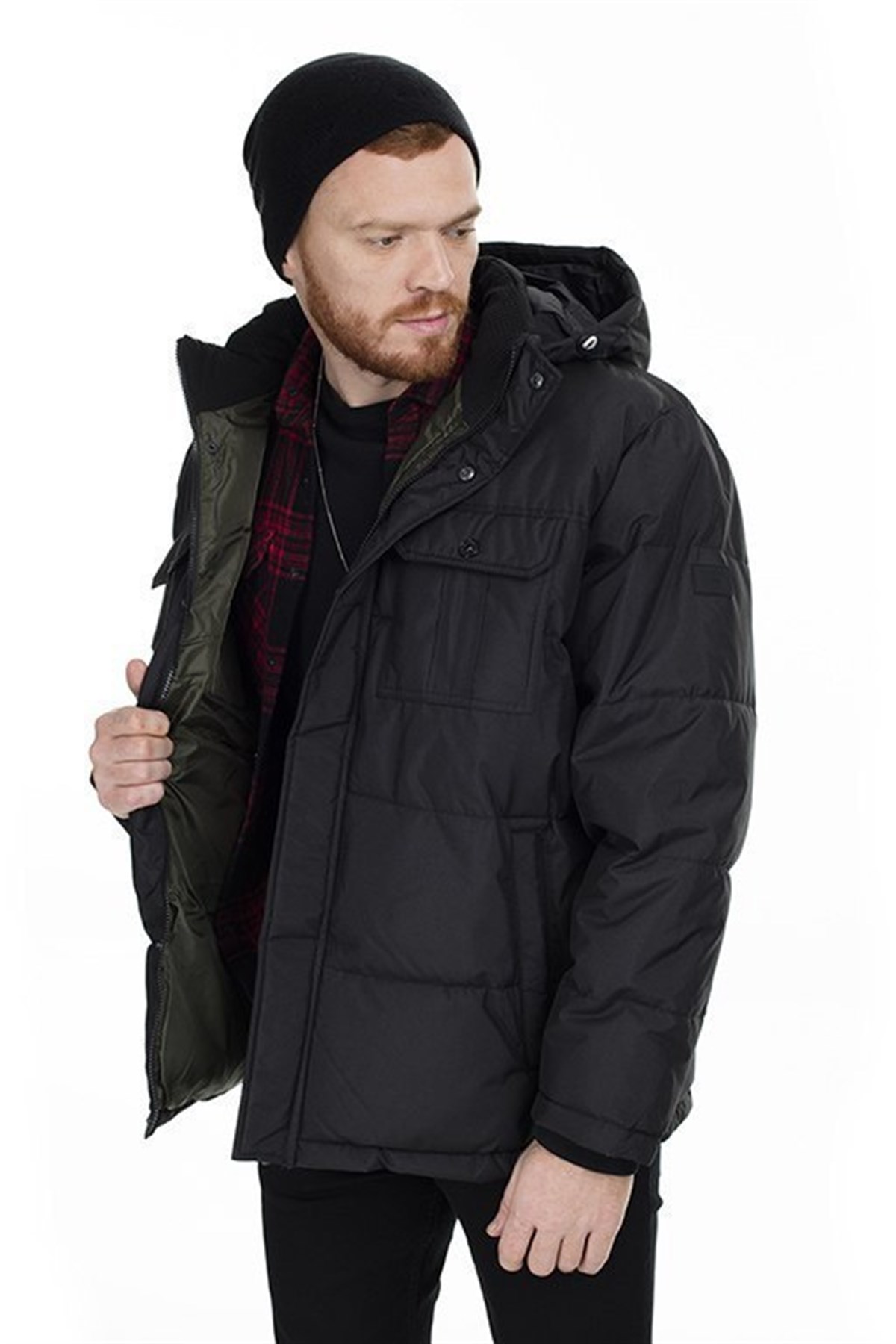 12156004NEBIMV3NEBIMV3|12156004|BlackJACK&JONES JCOWILL PUFFER ERKEK MONT-BLACK