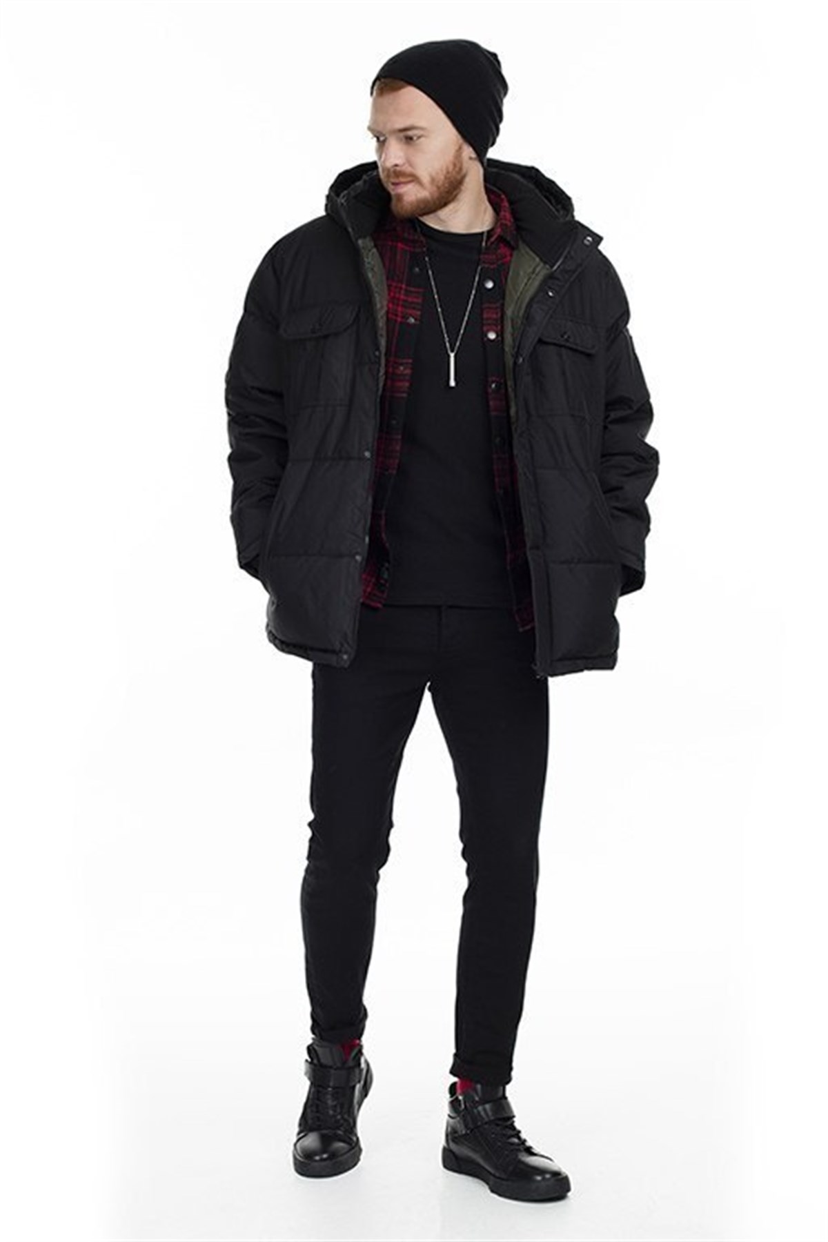 12156004NEBIMV3NEBIMV3|12156004|BlackJACK&JONES JCOWILL PUFFER ERKEK MONT-BLACK