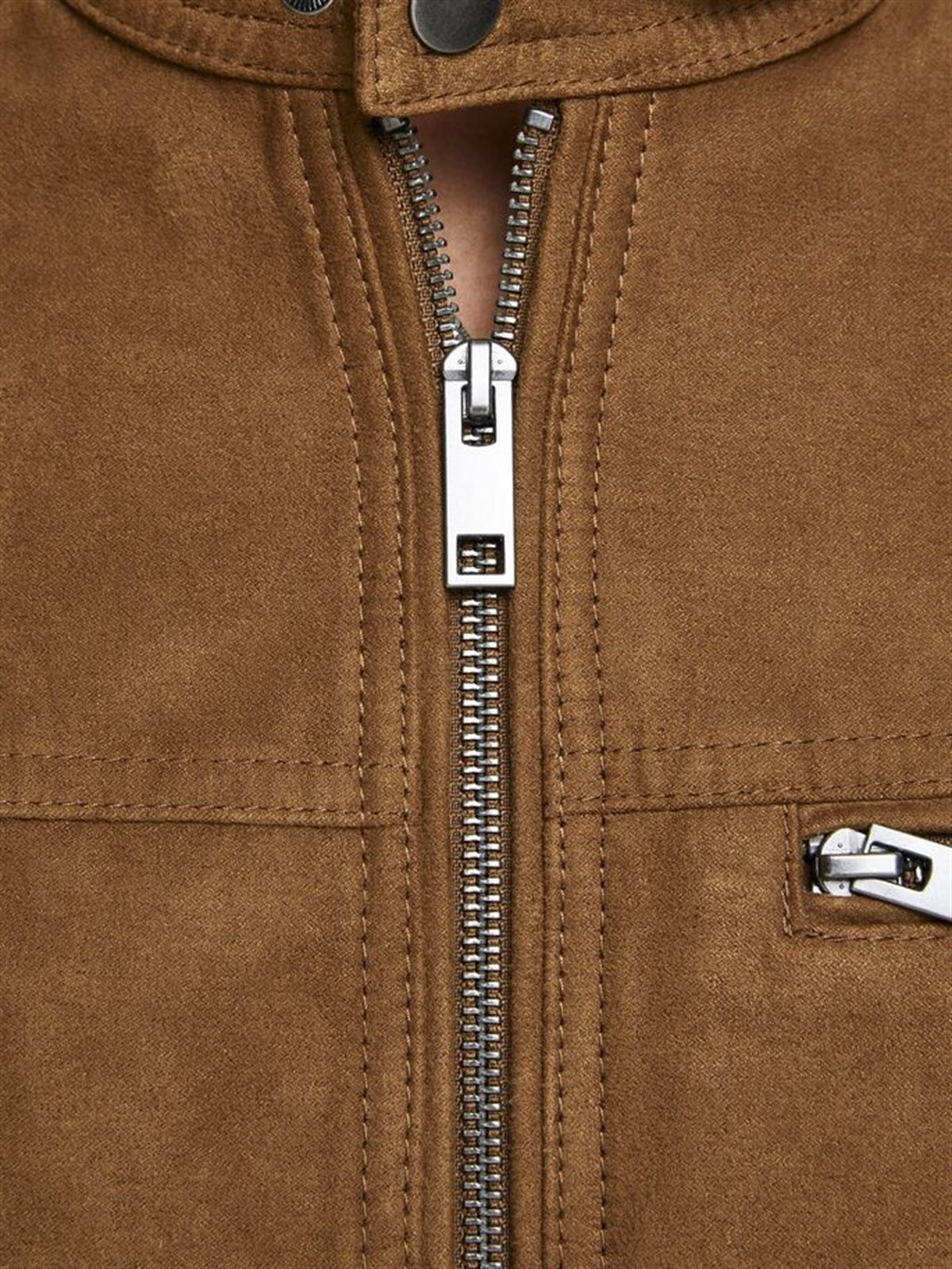 12147218NEBIMV3NEBIMV3|12147218|CognacJACK&JONES JJEROCKY JACKET NOOS ERKEK MONT - 12147218-Cognac