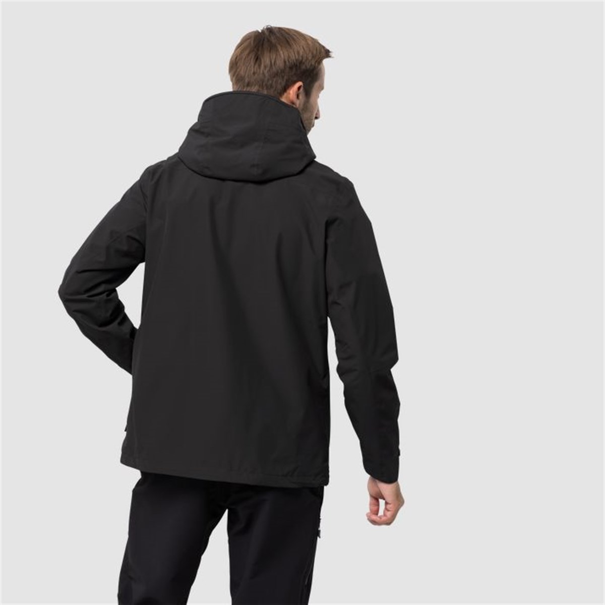 1110191NEBIMV3NEBIMV3|1110191|10011JACK WOLFSKIN SEVEN PEAKS JACKET MEN ERKEK OUTDOOR CEKETİ-Black