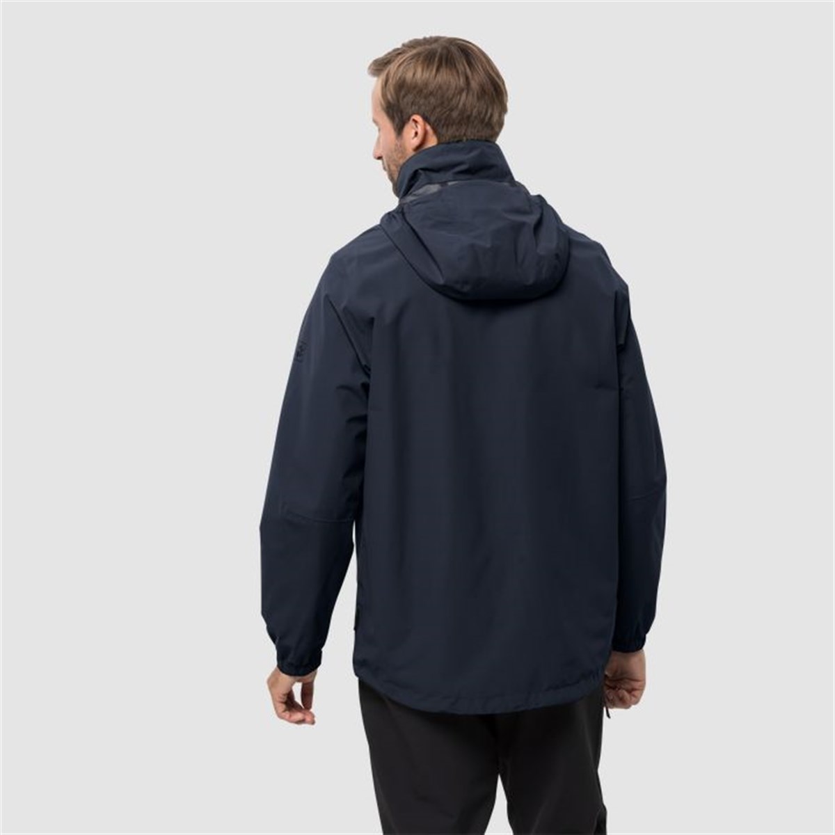 1111141NEBIMV3NEBIMV3|1111141|16459JACK WOLFSKIN STORMY POINT JACKET M ERKEK OUTDOOR CEKETİ-night blue