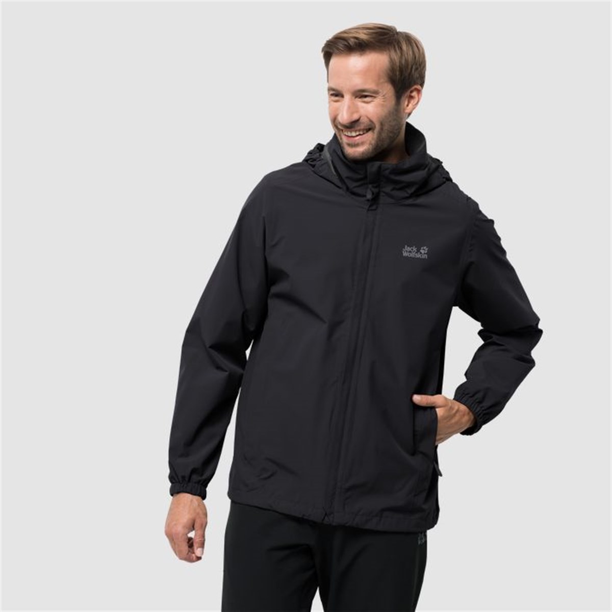 1111141NEBIMV3NEBIMV3|1111141|10011JACK WOLFSKIN STORMY POINT JACKET M ERKEK OUTDOOR CEKETİ-Black