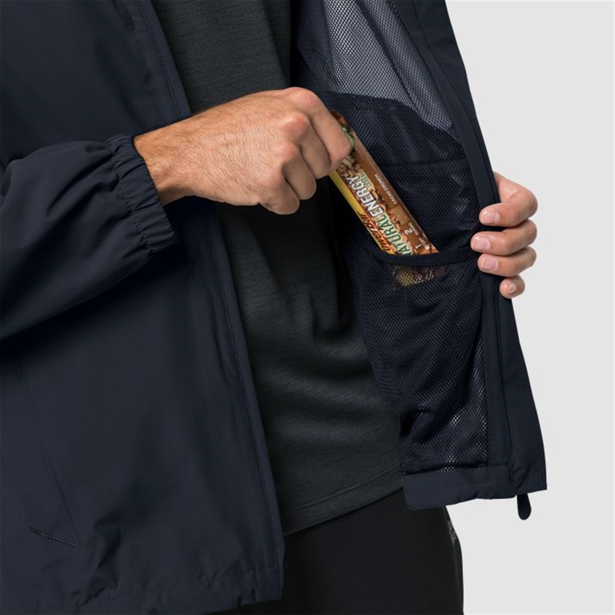 1111141NEBIMV3NEBIMV3|1111141|16459JACK WOLFSKIN STORMY POINT JACKET M ERKEK OUTDOOR CEKETİ-night blue