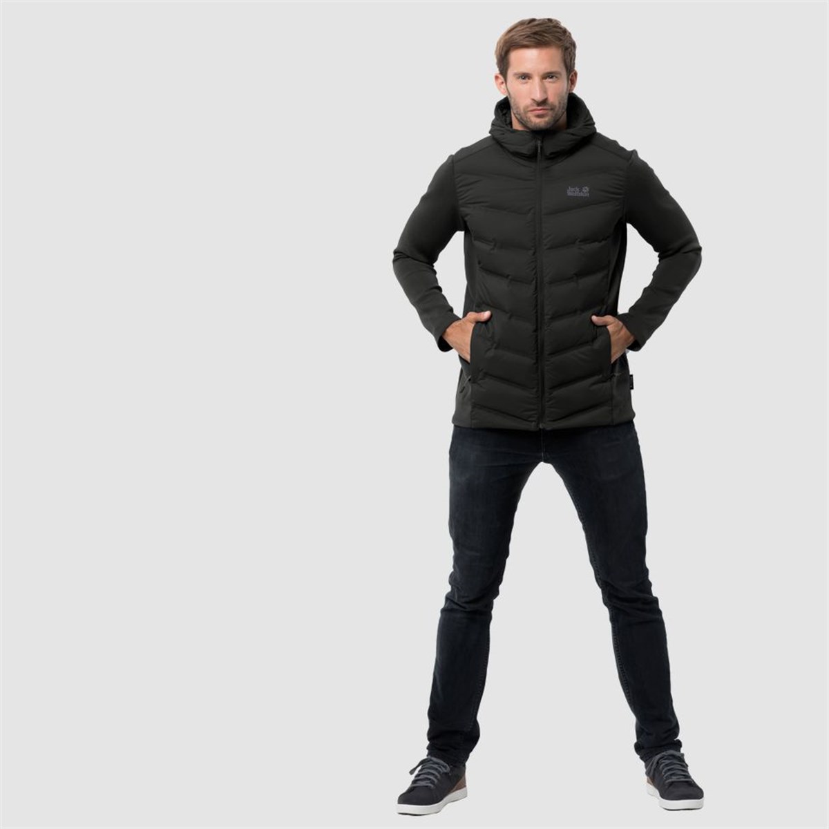 1707301NEBIMV3NEBIMV3|1707301|10011JACK WOLFSKIN TASMAN JACKET M KADIN OUTDOOR CEKETİ-Black