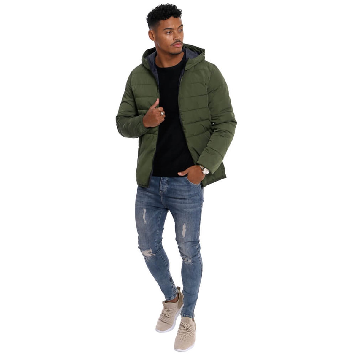 12122478Jack & Jones Jcobin Jacket Erkek Mont