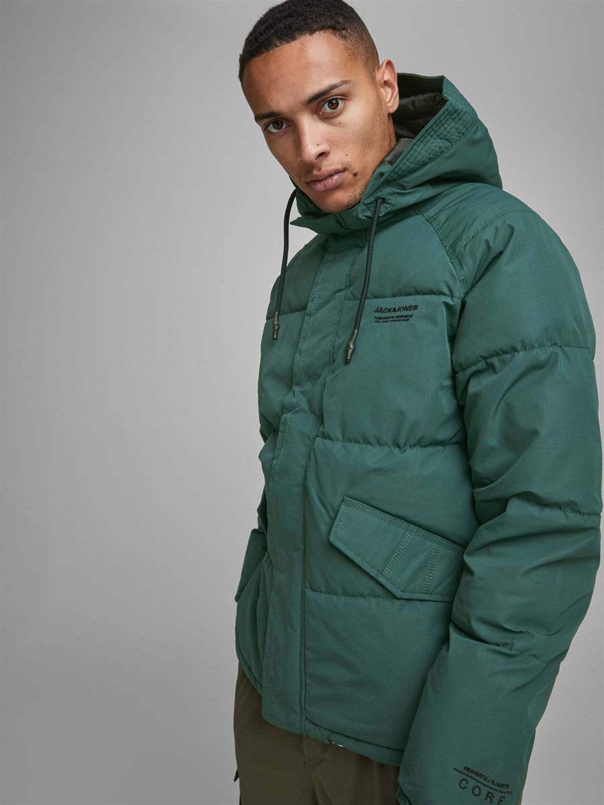 12178729Jack & Jones Jcotrant Puffer Erkek Mont 12178729