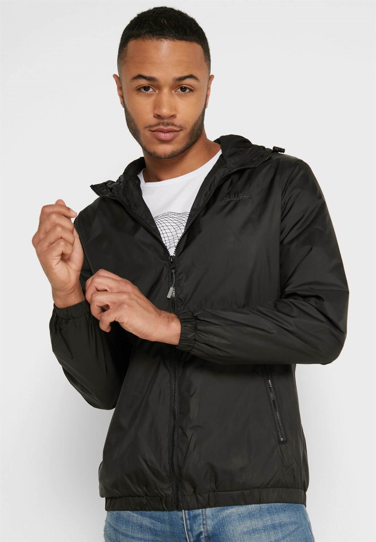 12184355Jack & Jones Jjhunter Light Erkek Mont 12184355