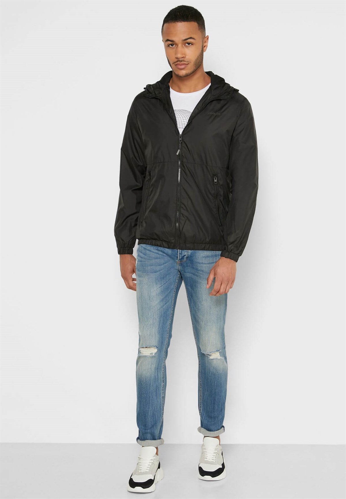 12184355Jack & Jones Jjhunter Light Erkek Mont 12184355