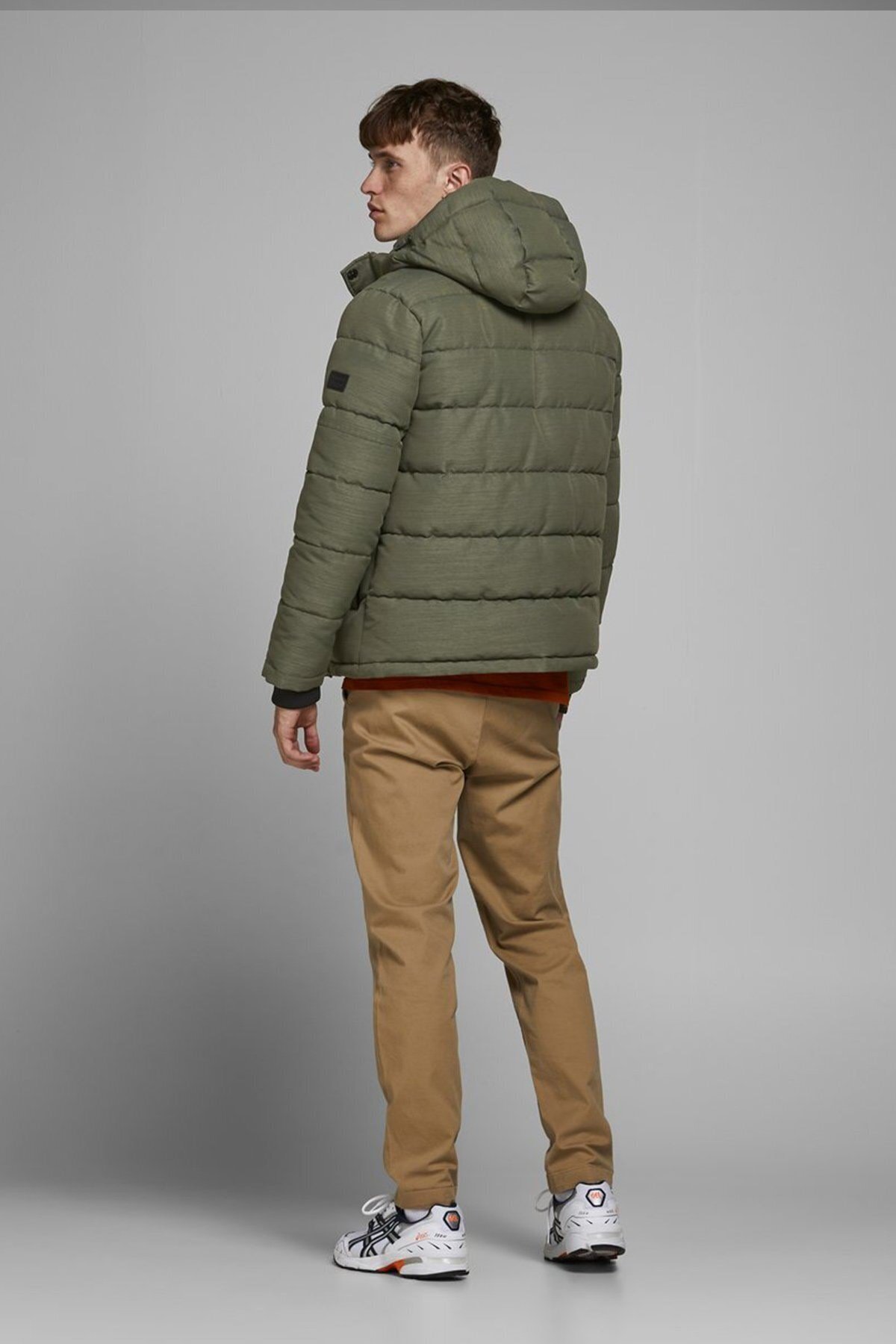 12173872Jack & Jones Jjregan Puffer Erkek Mont 12173872