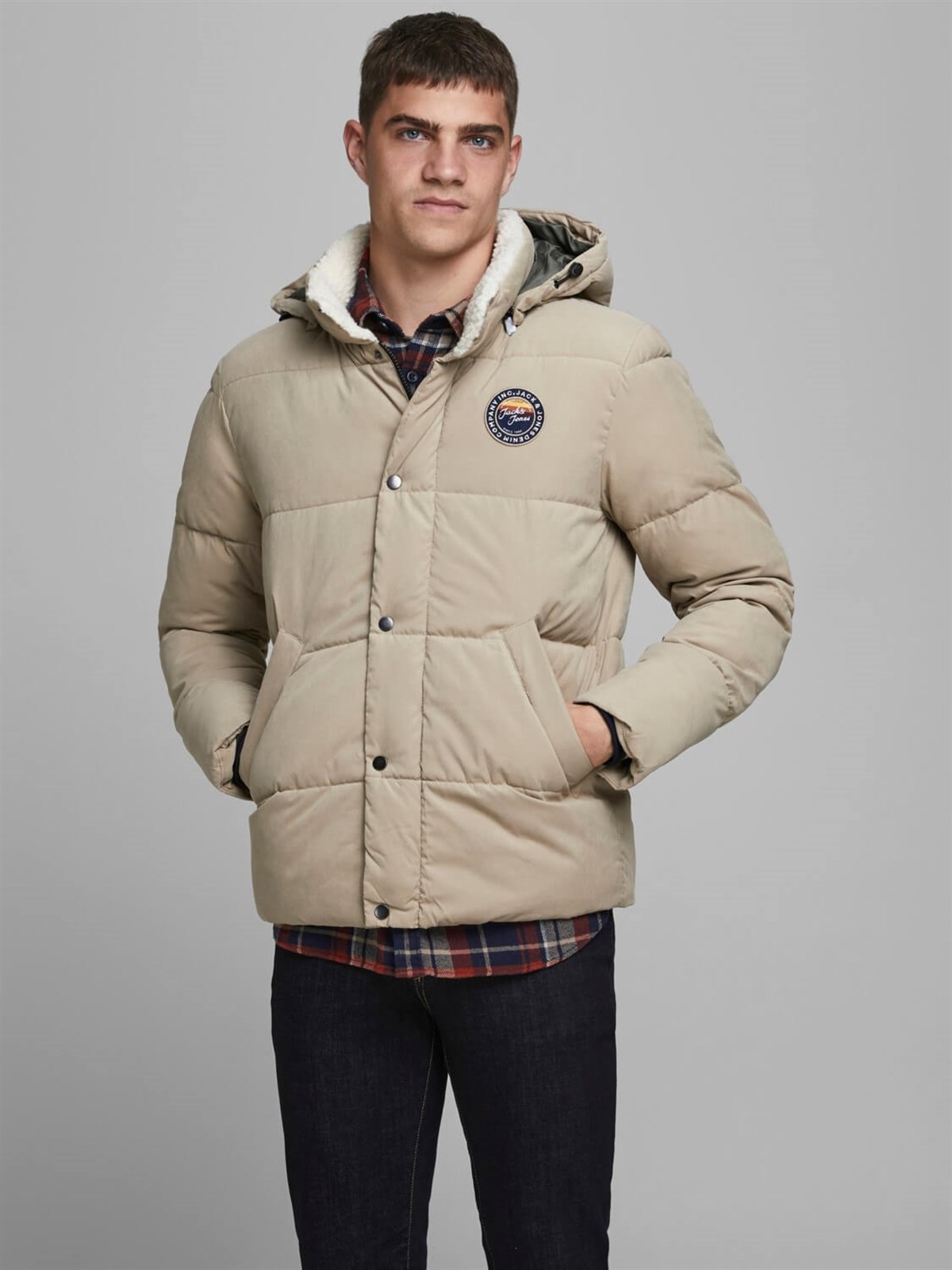 12173726Jack&Jones Jjsure Puffer Mont-12173726