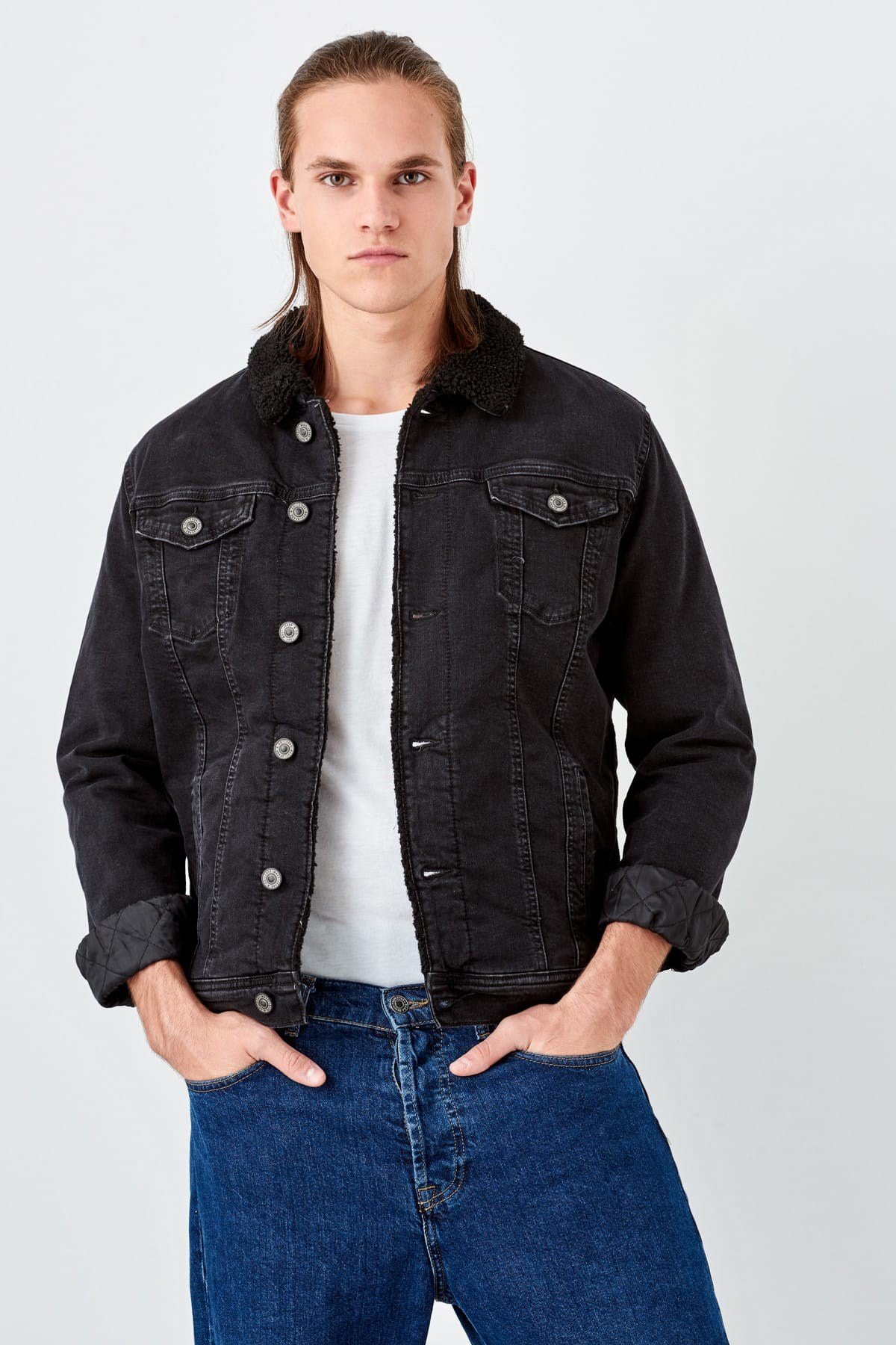 0115224846NEBIMV3NEBIMV3|0115224846|R000MAVİ FRANK Dark Smoke Sherpa-STD
