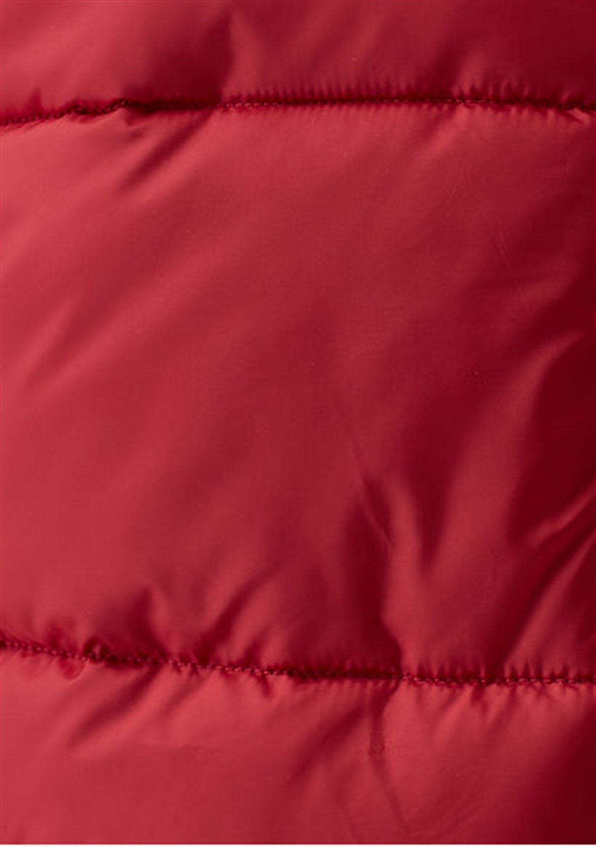 010310-32180Mavi Kapüşonlu Mont Kırmızı