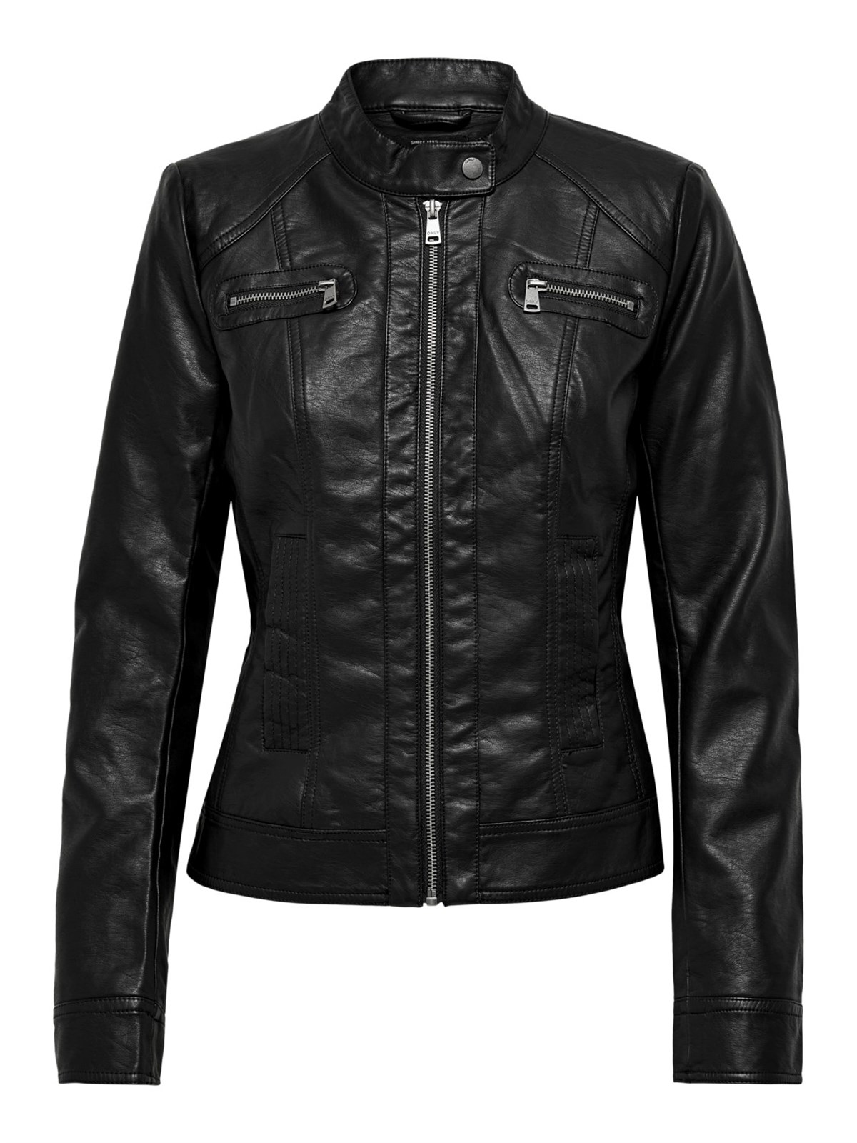15081400Only OnlBandit Faux Leather Biker Otw Noos Kadın Ceket
