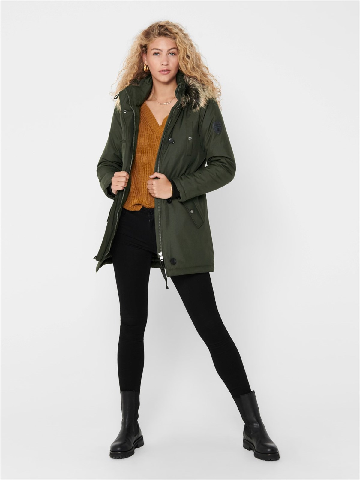 15213755Only Onliris Fur Kadın Mont 15213755