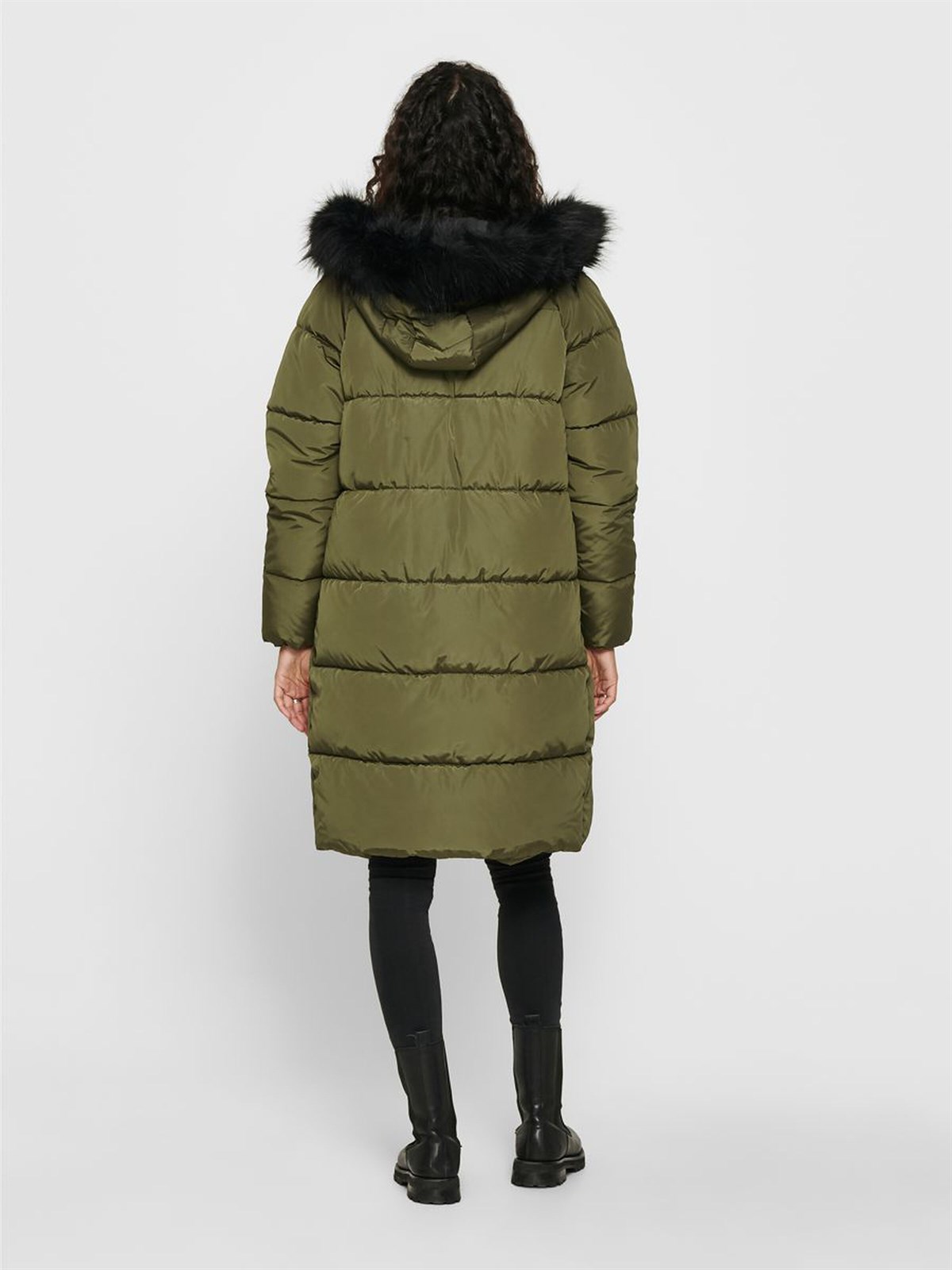15205637Only Onlmonica Long Puffer Kadın Mont 15205637