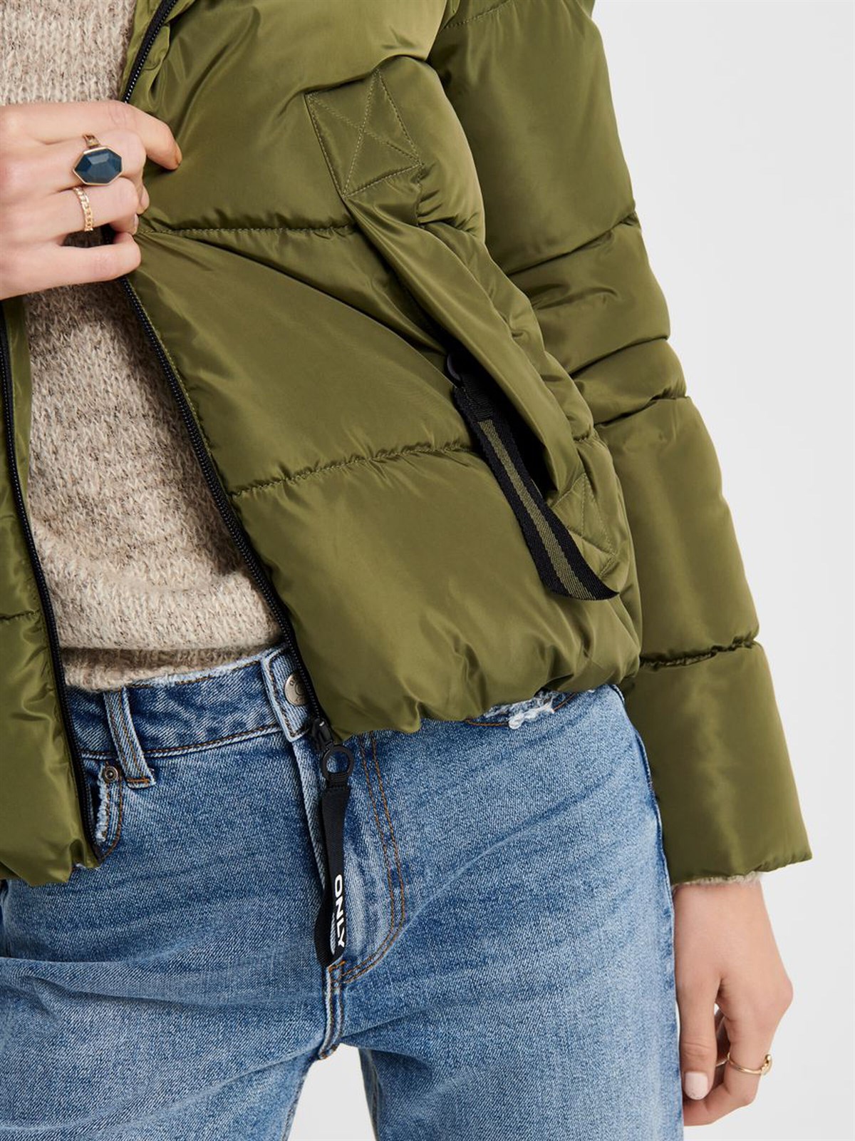 15205638Only Onlmonica Short Puffer Kadın Mont 15205638