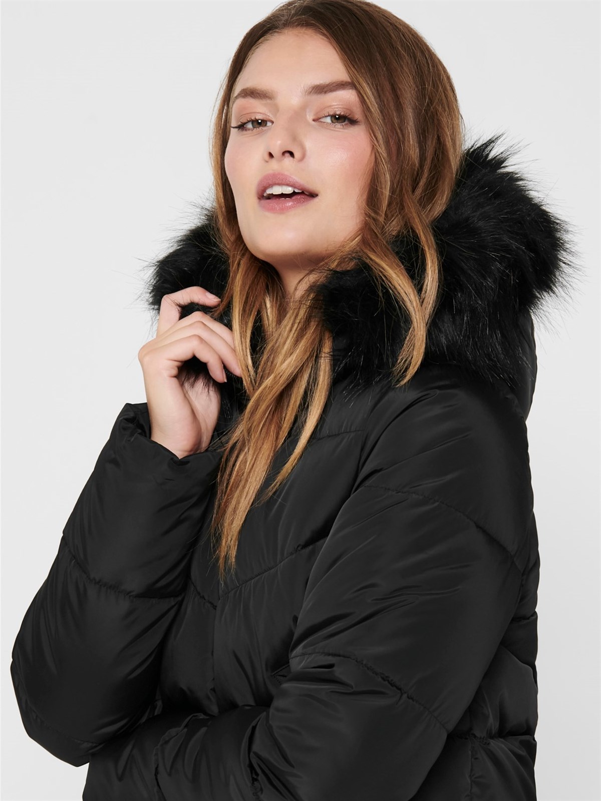 15205638Only Onlmonica Short Puffer Kadın Mont 15205638