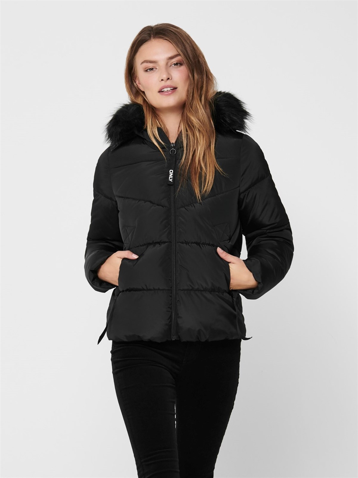15205638Only Onlmonica Short Puffer Kadın Mont 15205638