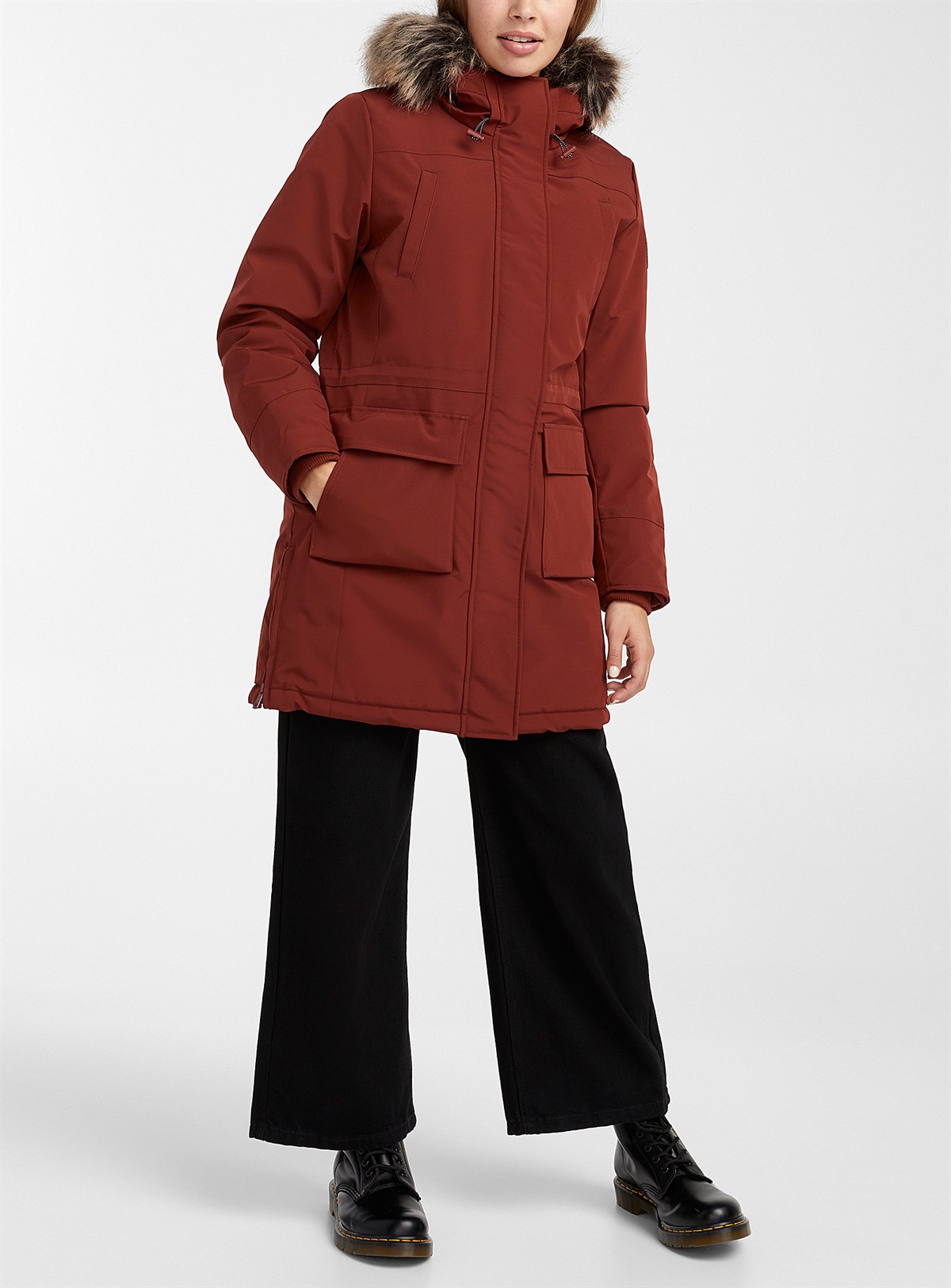 15160017Only Onlnew Sally Long Nylon Coat Otw Kadın Mont
